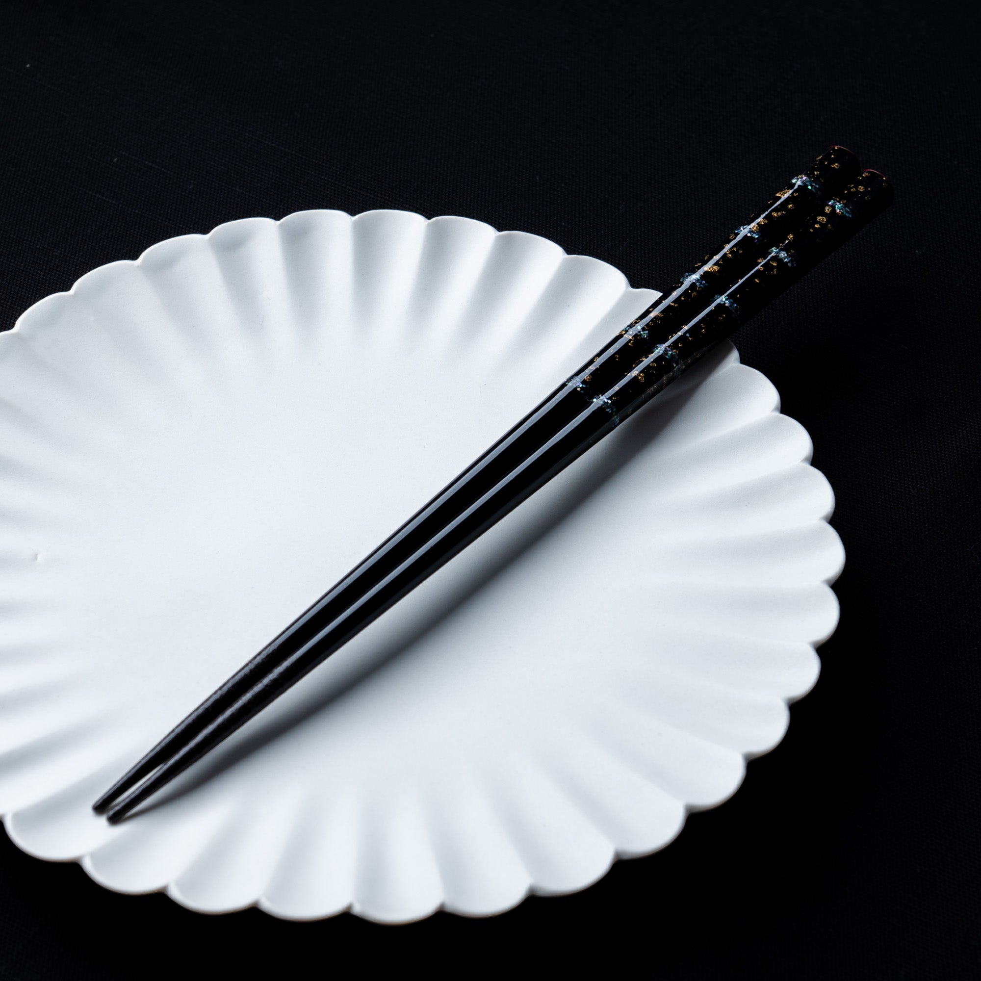 Starlit Shell Inlay Chopsticks Pair Set