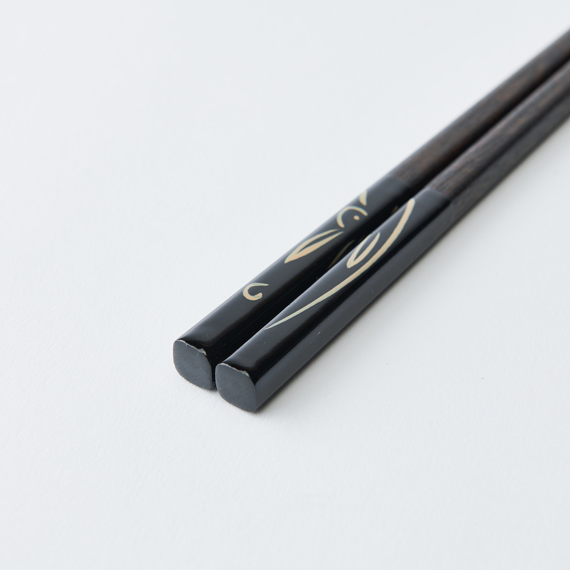 Goldenes Kaninchen-Essstäbchen-Paar-Set