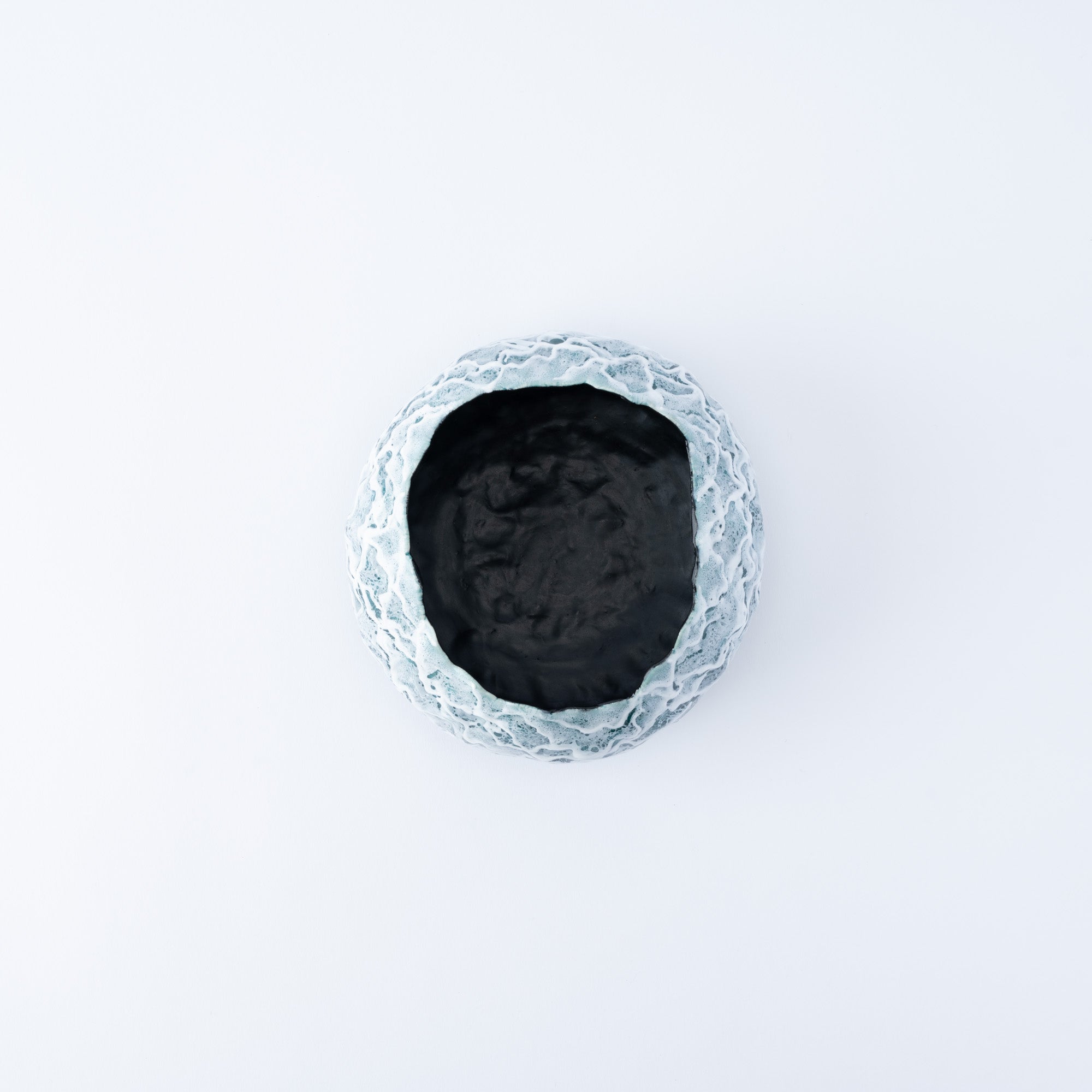 Sazameku Cascade Round Japanese Flower Vase　