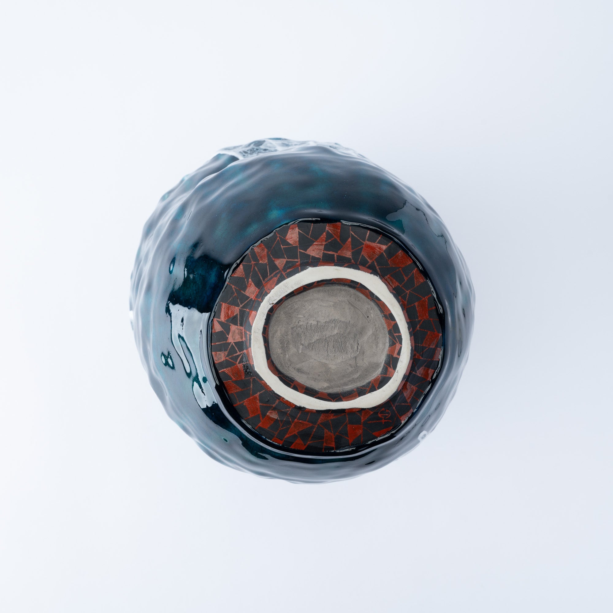 Sazameku Cascade Tall Japanese Flower Vase