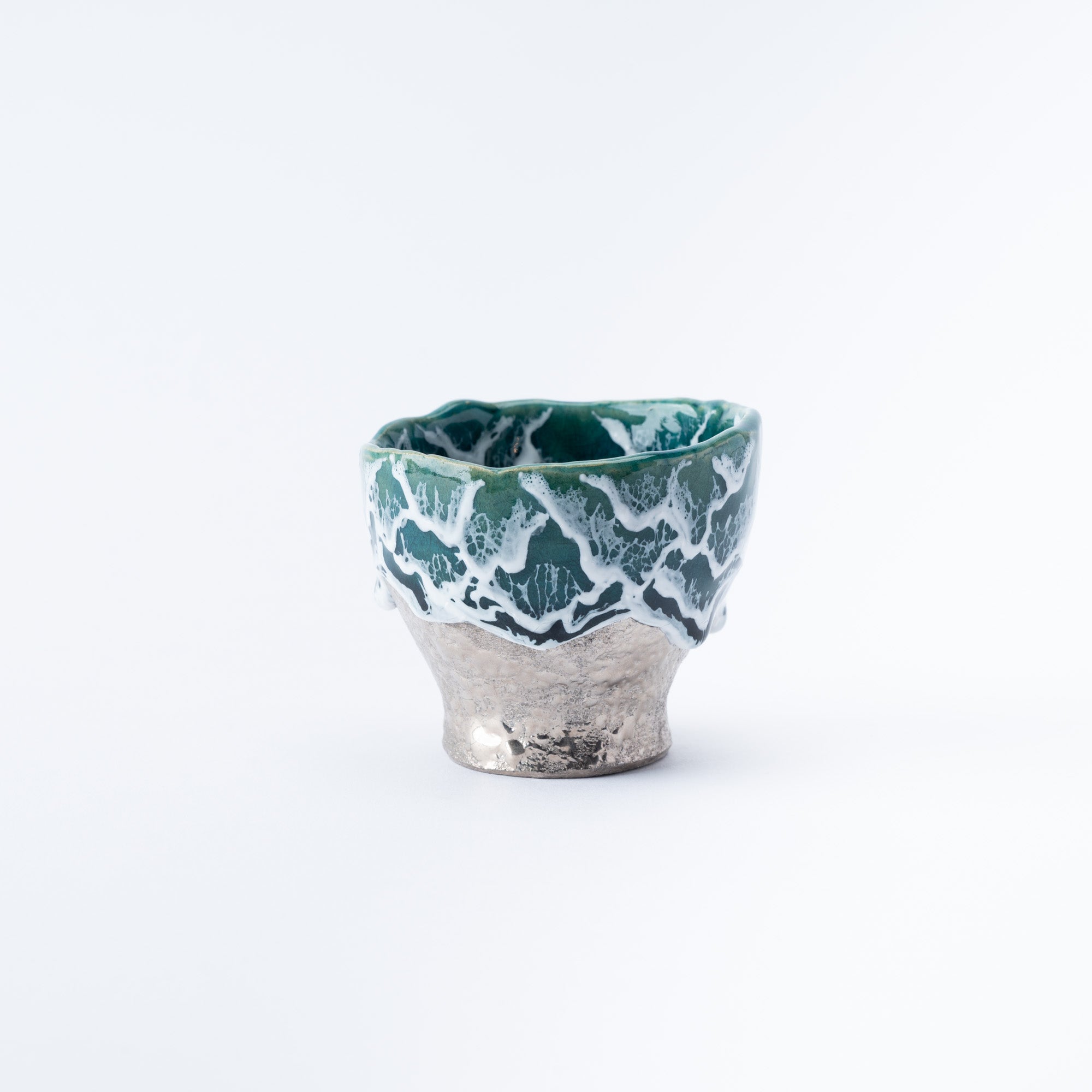 Sazameku Cascade Tall Guinomi Sake Cup