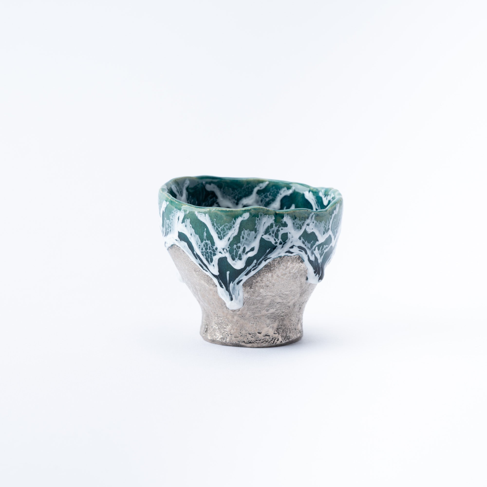 Sazameku Cascade Tall Guinomi Sake Cup