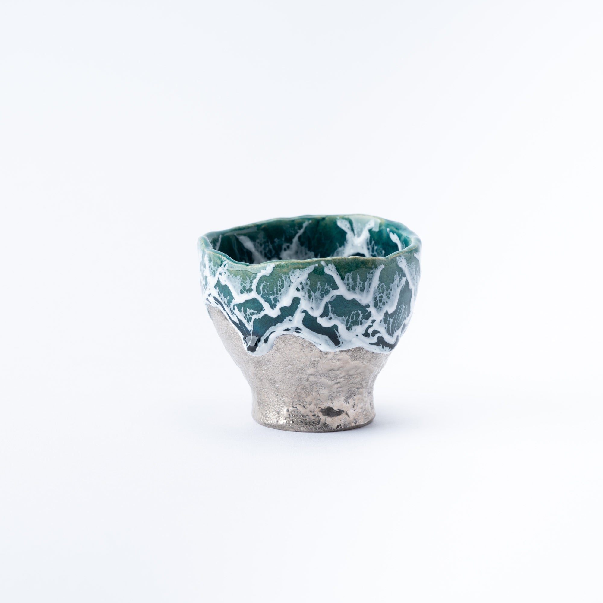 Sazameku Cascade Tall Guinomi Sake Cup