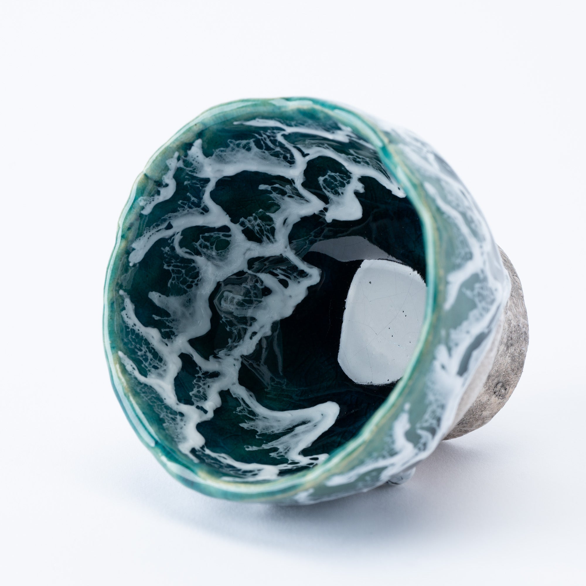 Sazameku Cascade Tall Guinomi Sake Cup