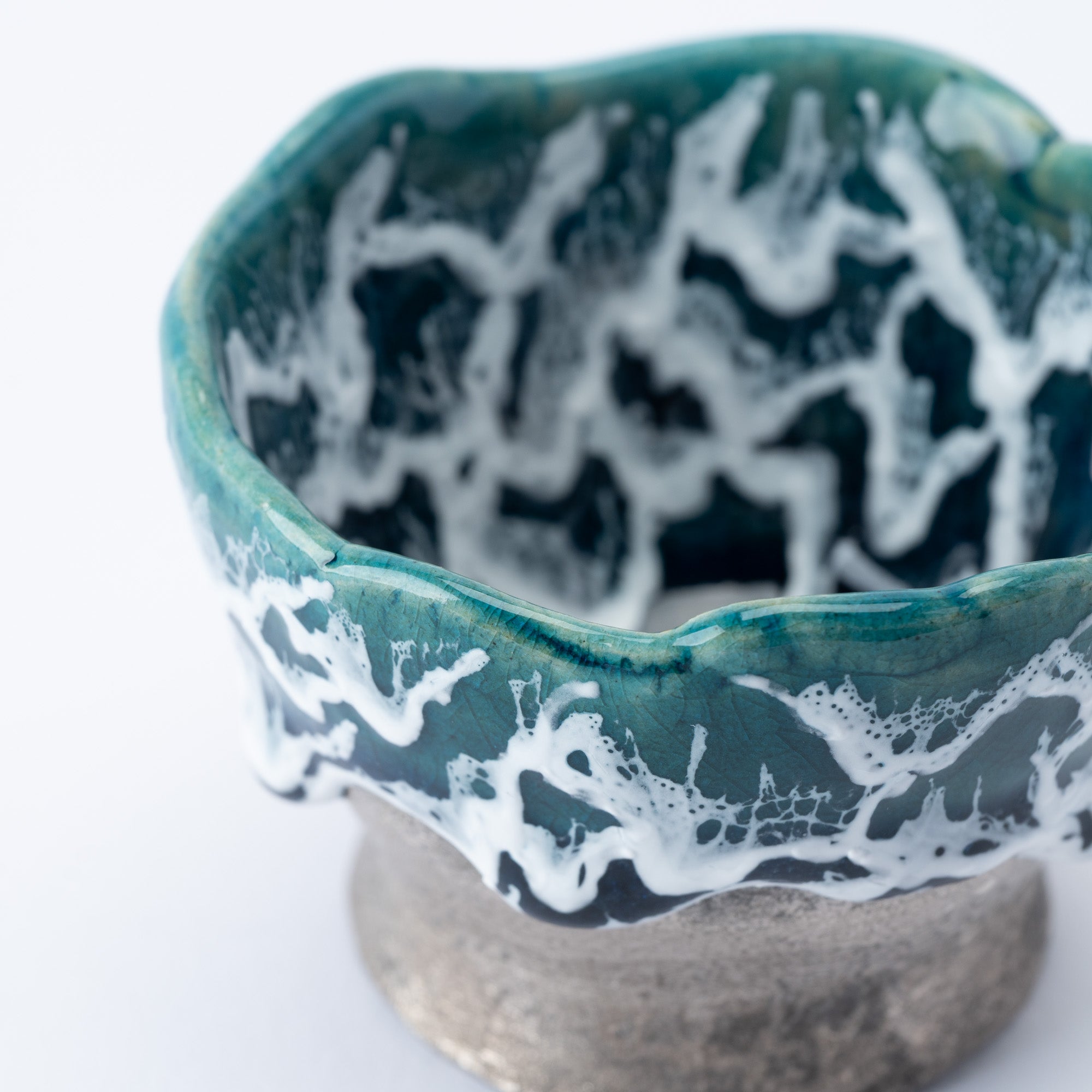 Sazameku Cascade Guinomi Sake Cup