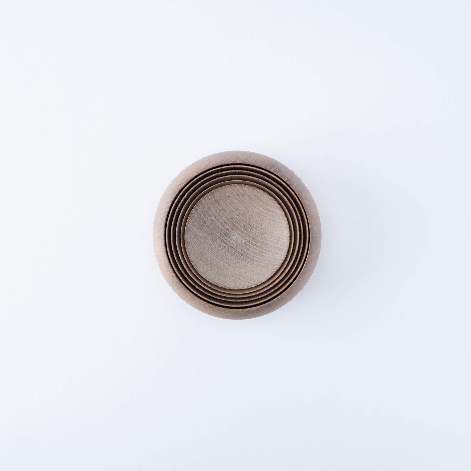 White Matte Wipe-Lacquer Finish Oryoki Bowl Set