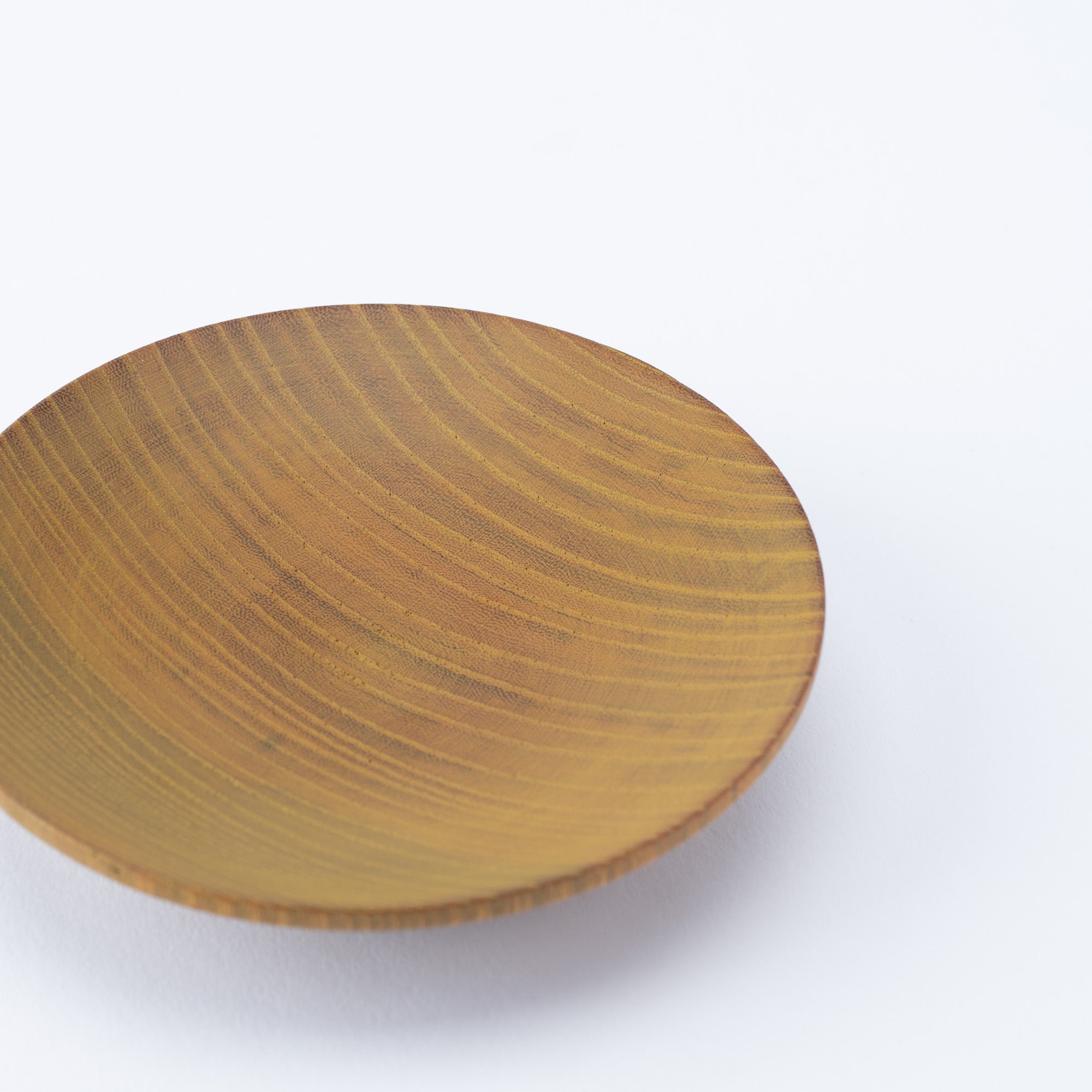 Yellow Matte Wipe-Lacquer Finish Oryoki Bowl Set