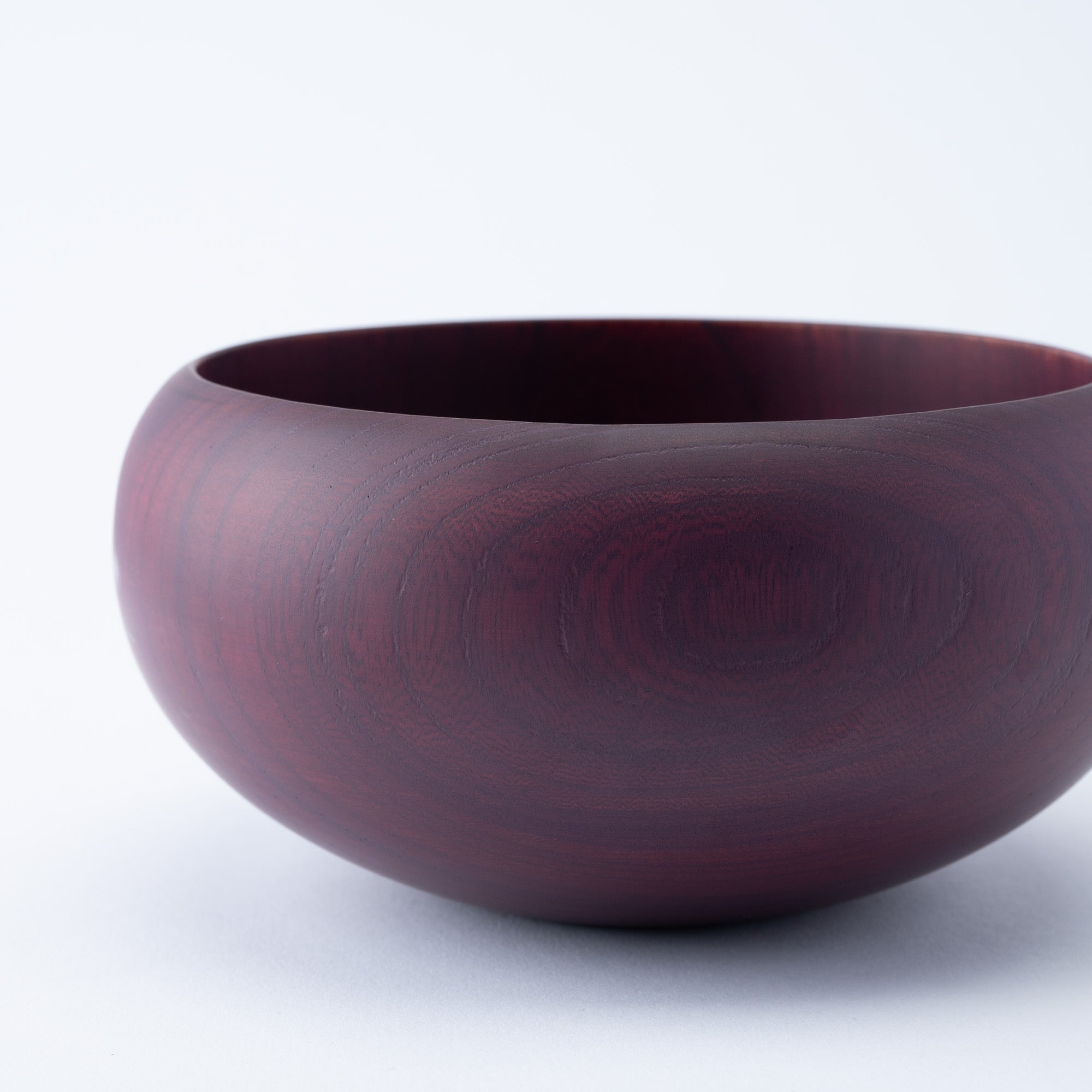 Purple Matte Wipe-lacquer Finish Oryoki Bowl Set