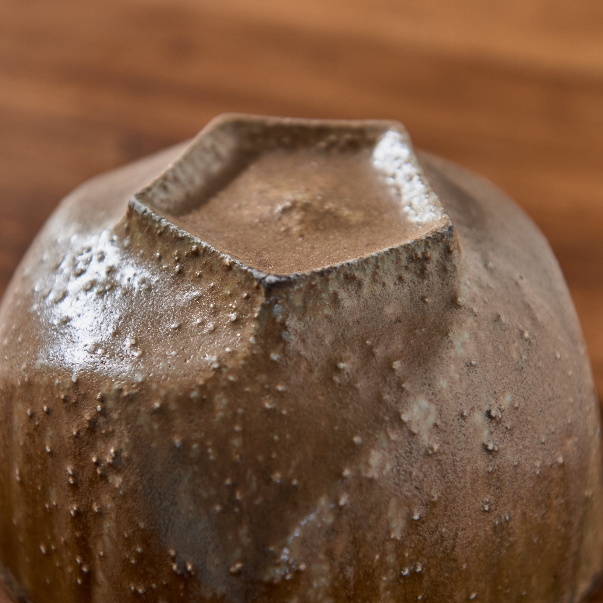 Goma Five-Sided Matcha Bowl