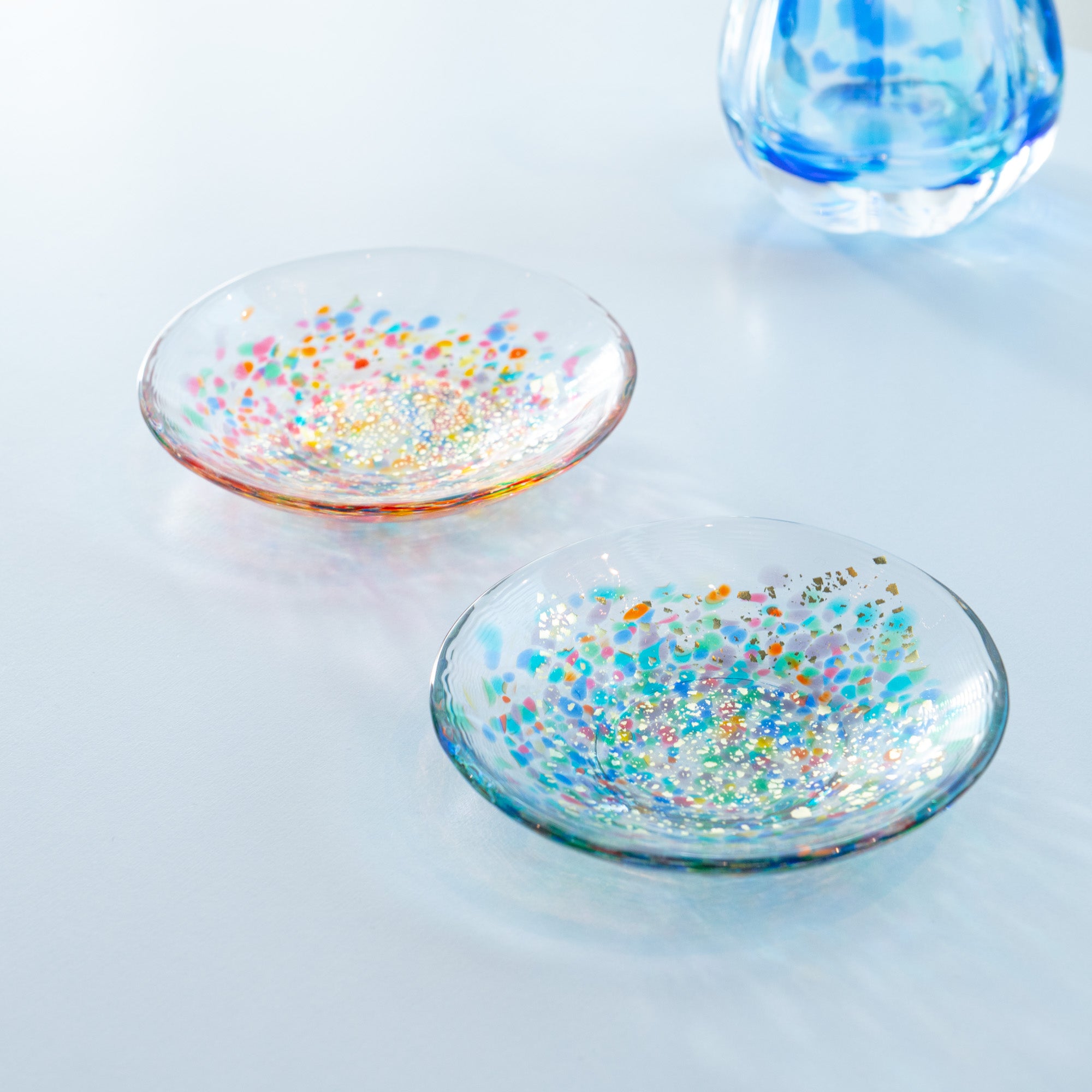 Summer Fireworks Side Plate Pair