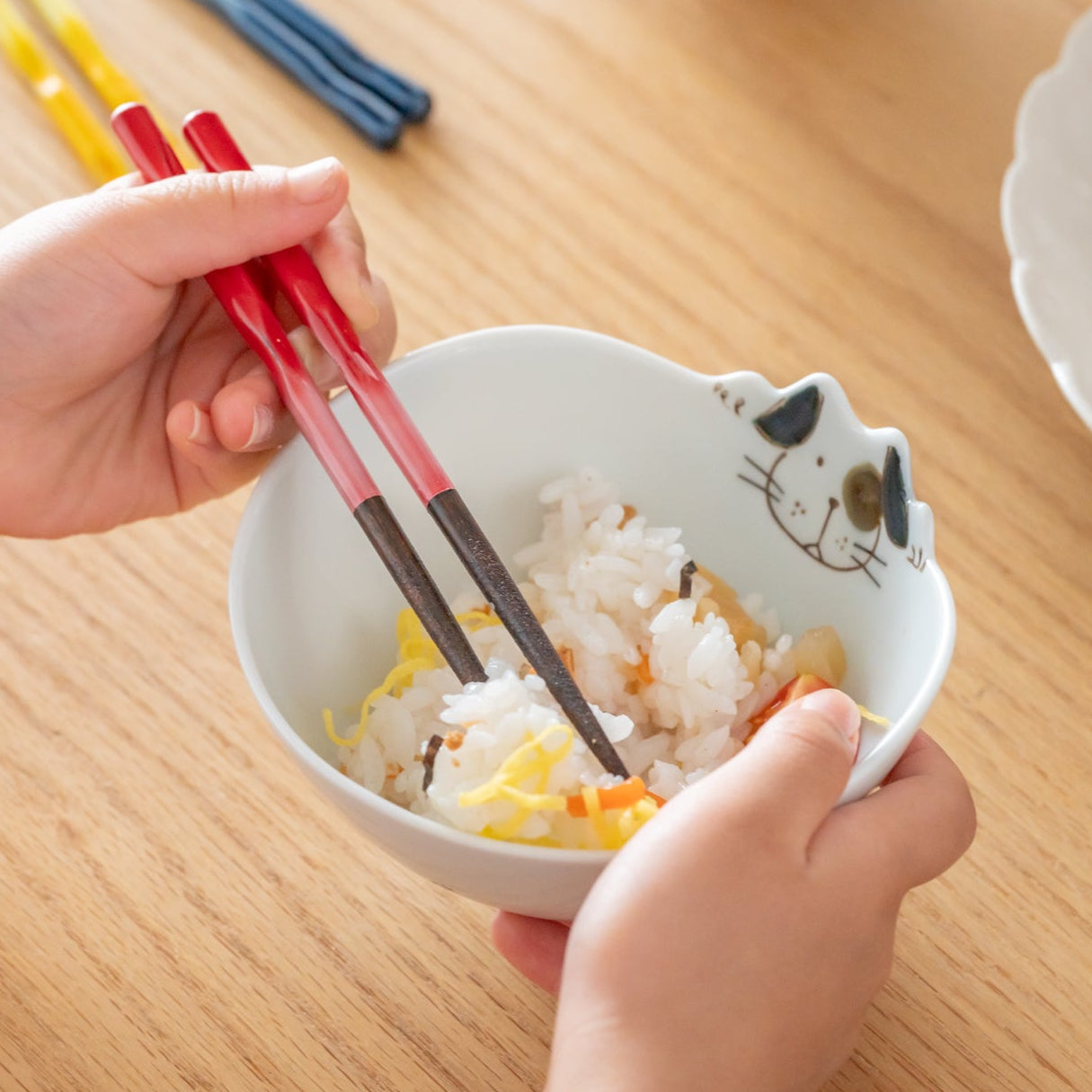 Red Perfect Fit Dishwasher Safe Chopsticks