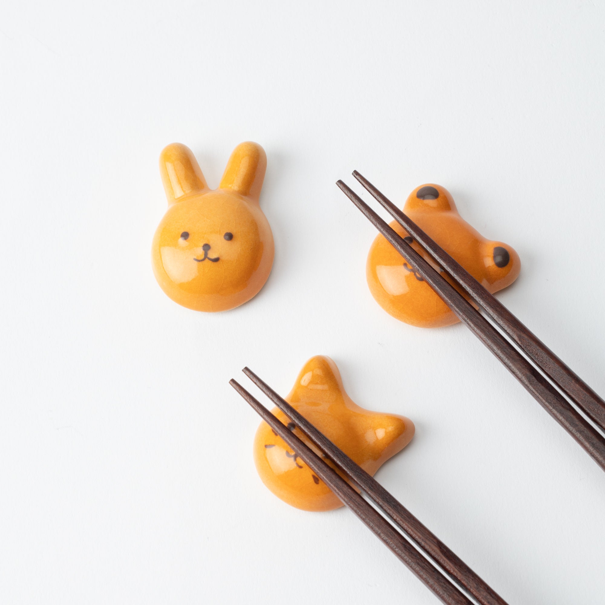 Animal-Themed Bread Chopstick Rest