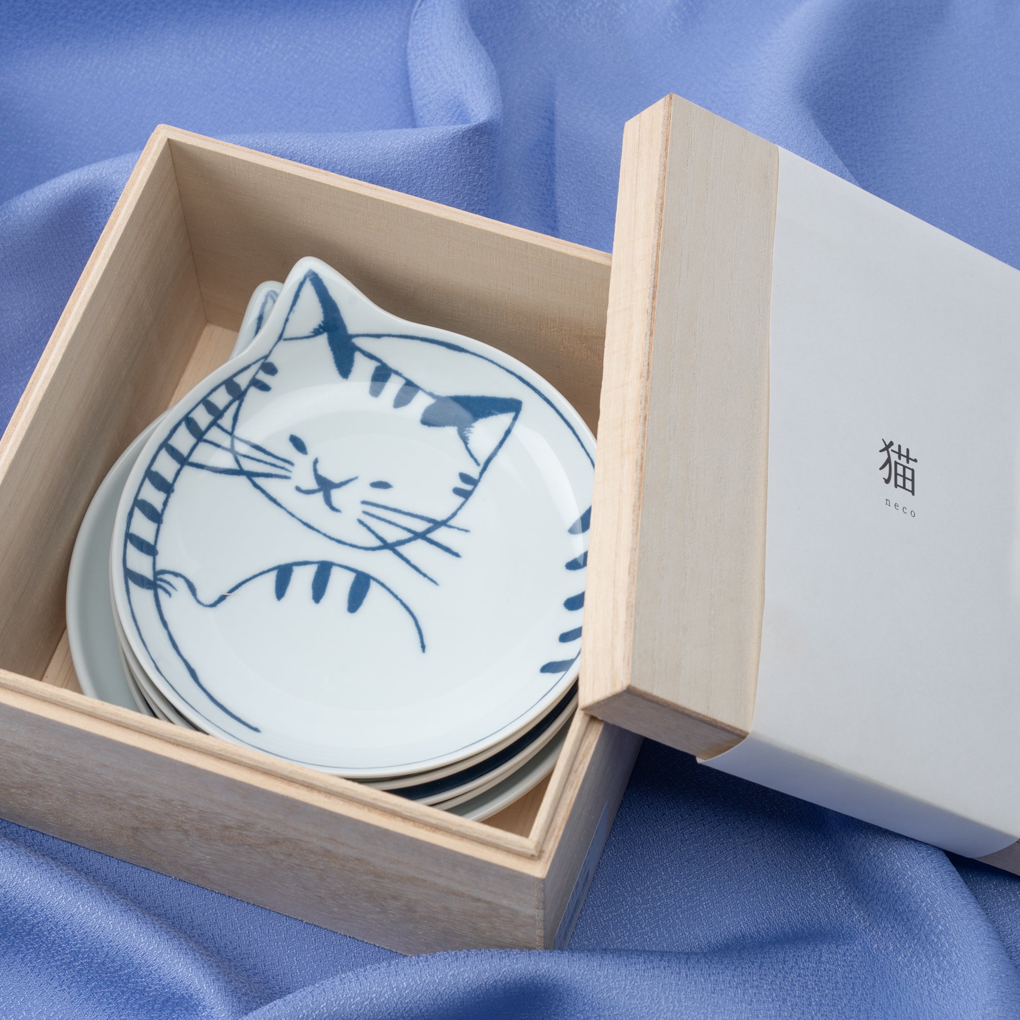 Neco Cat Side Plate Set