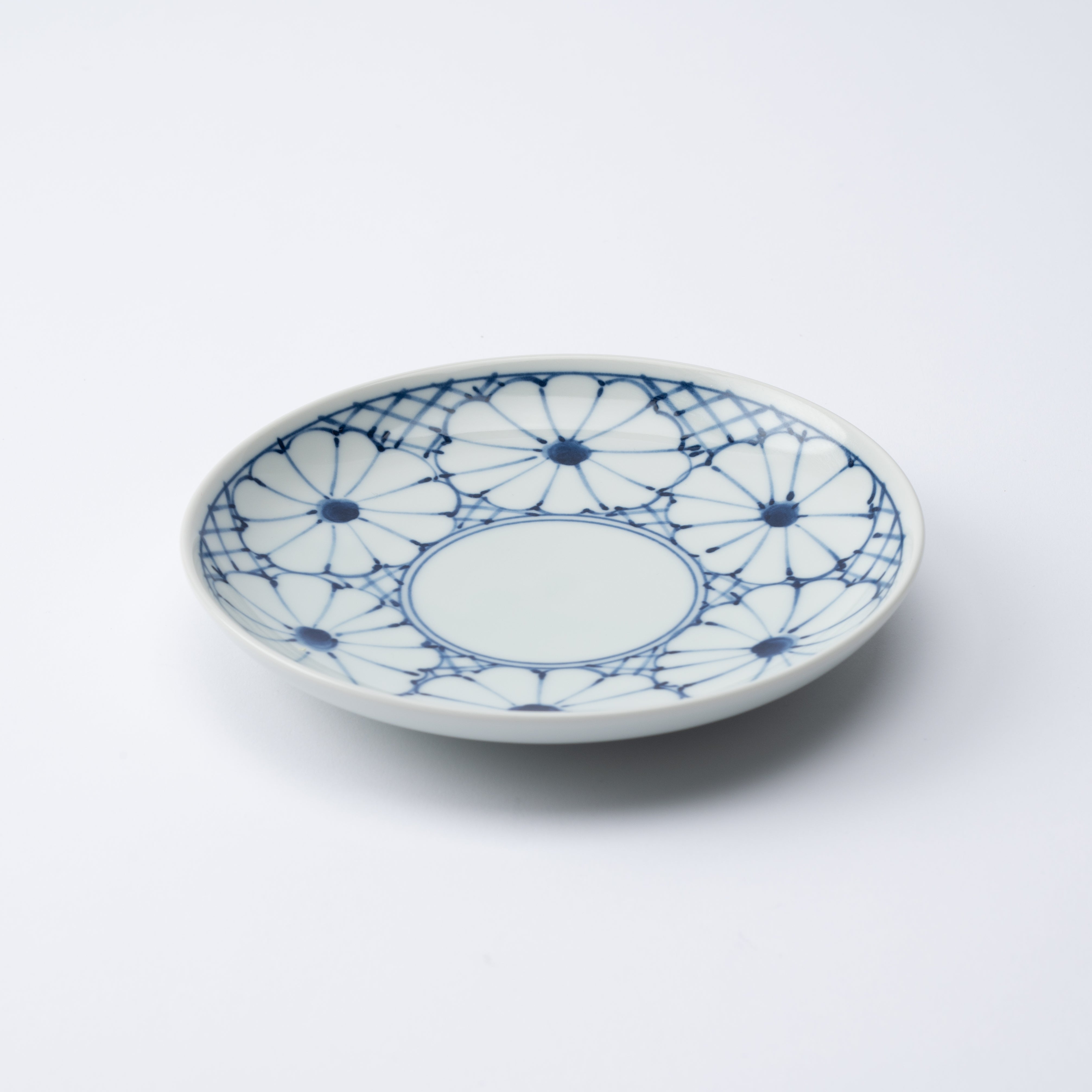 Indigo Rinka Petals Side Plate