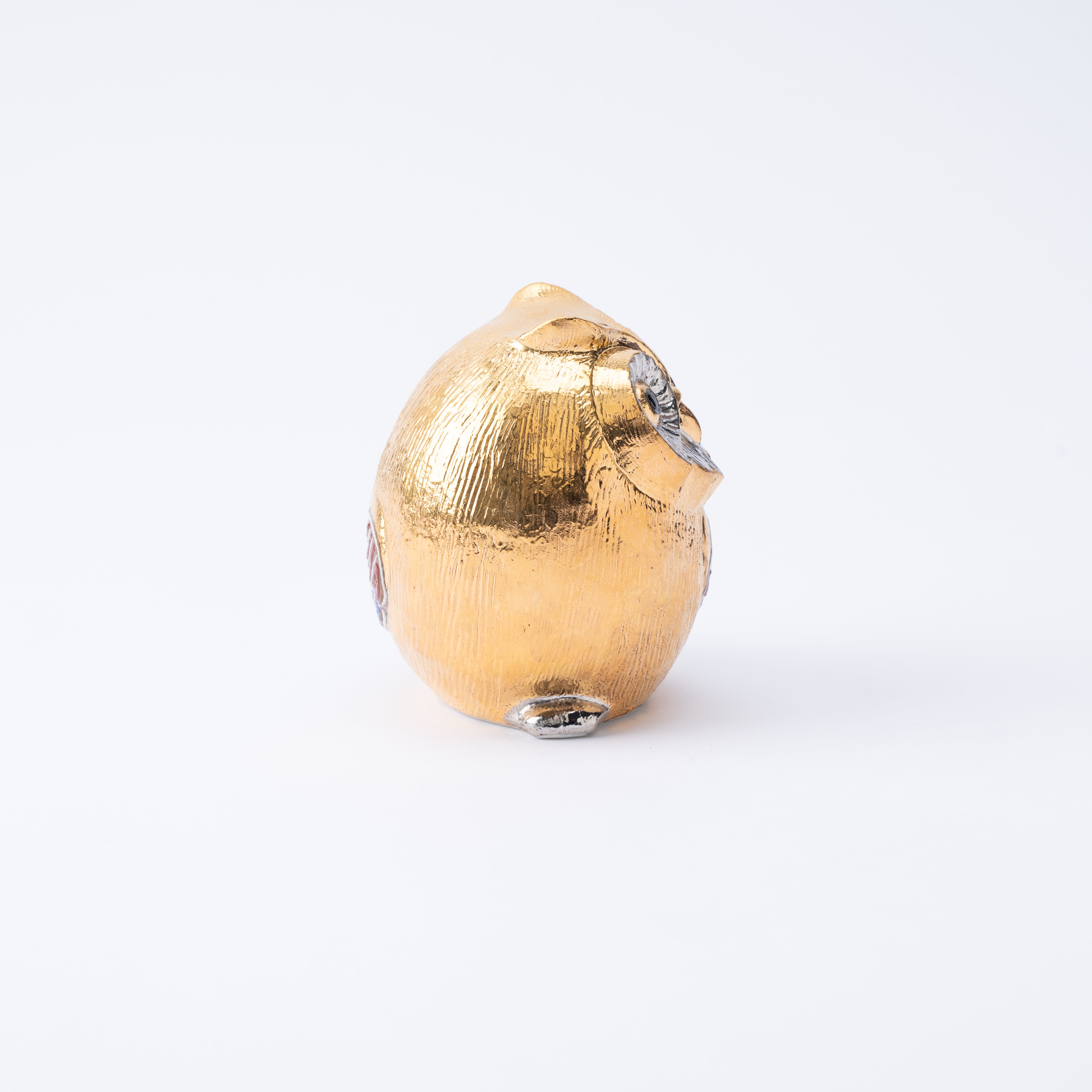 Gold Gosai Owl Figurine