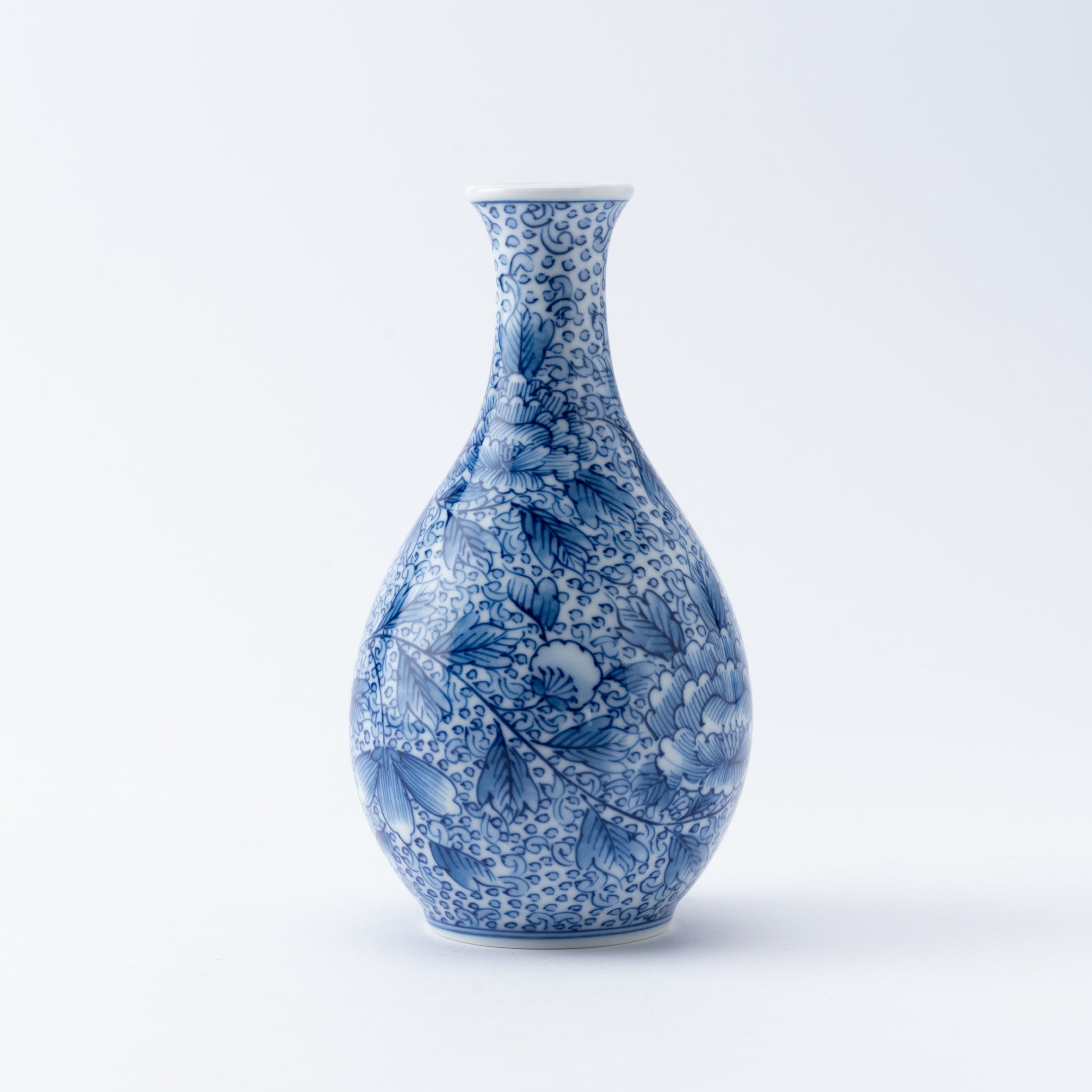 Peony Arabesque Patterned Sake Set