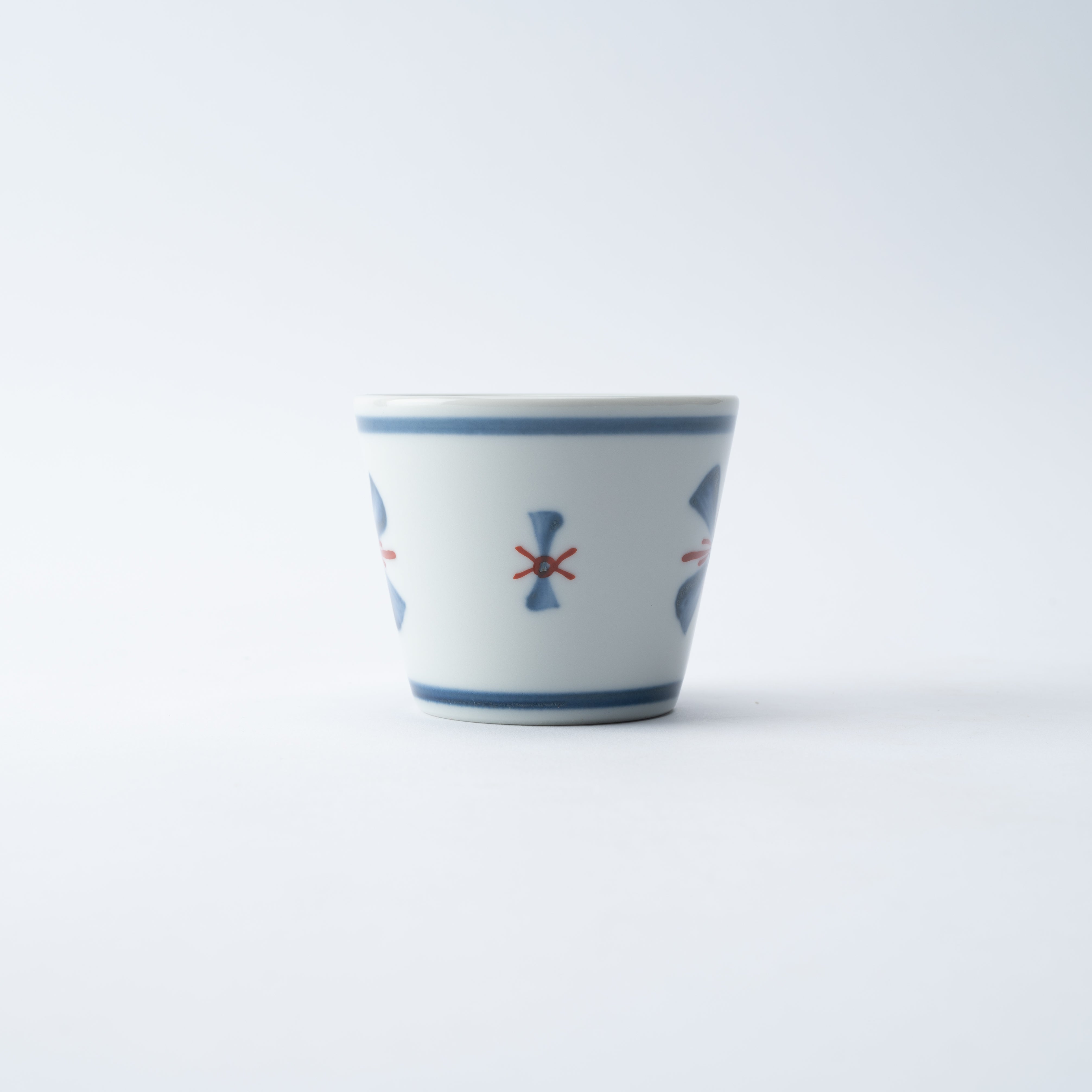 Japanese Four-Petal Flower Soba Choko Cup