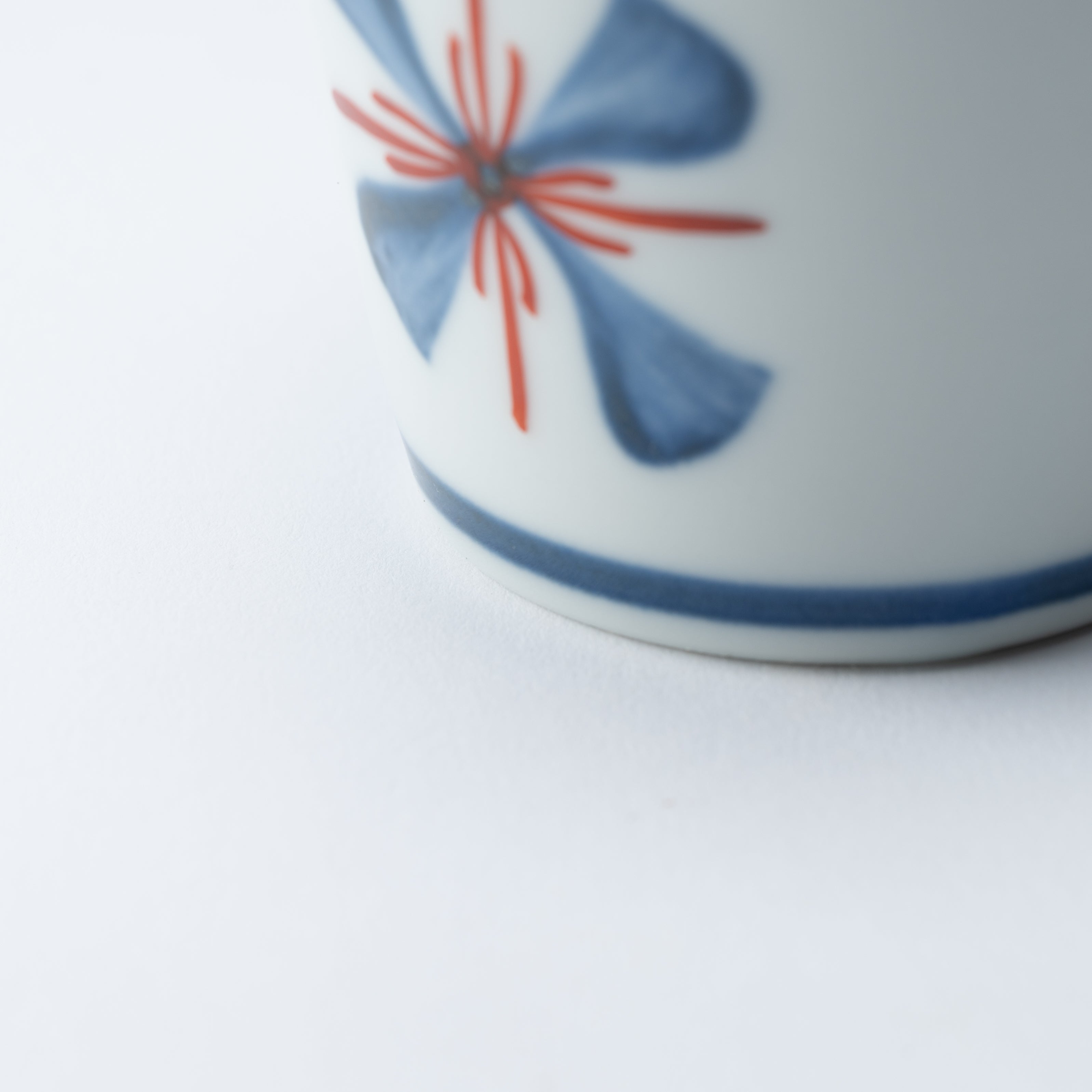 Japanese Four-Petal Flower Soba Choko Cup