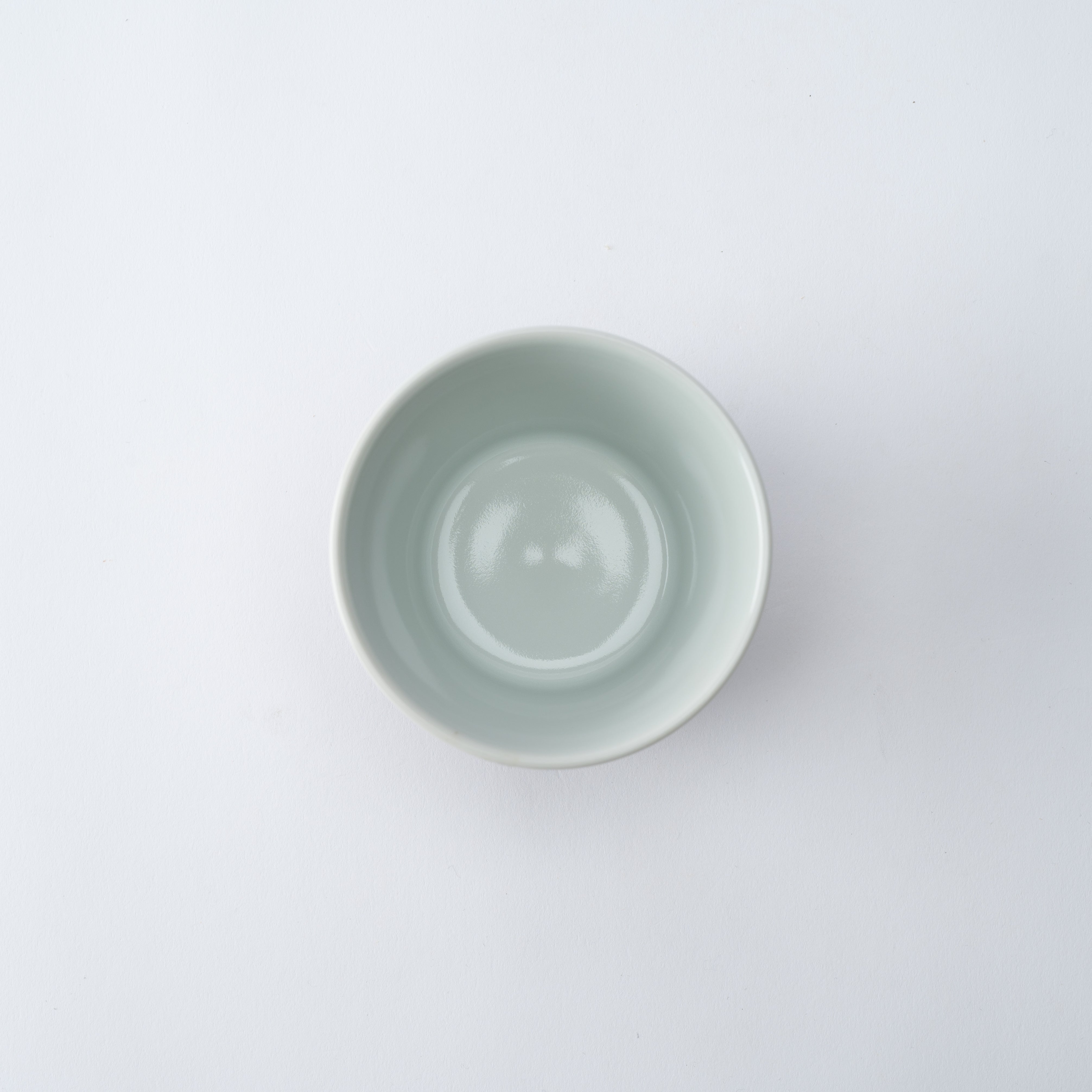 Blue and Red-Lined Soba Choko Cup