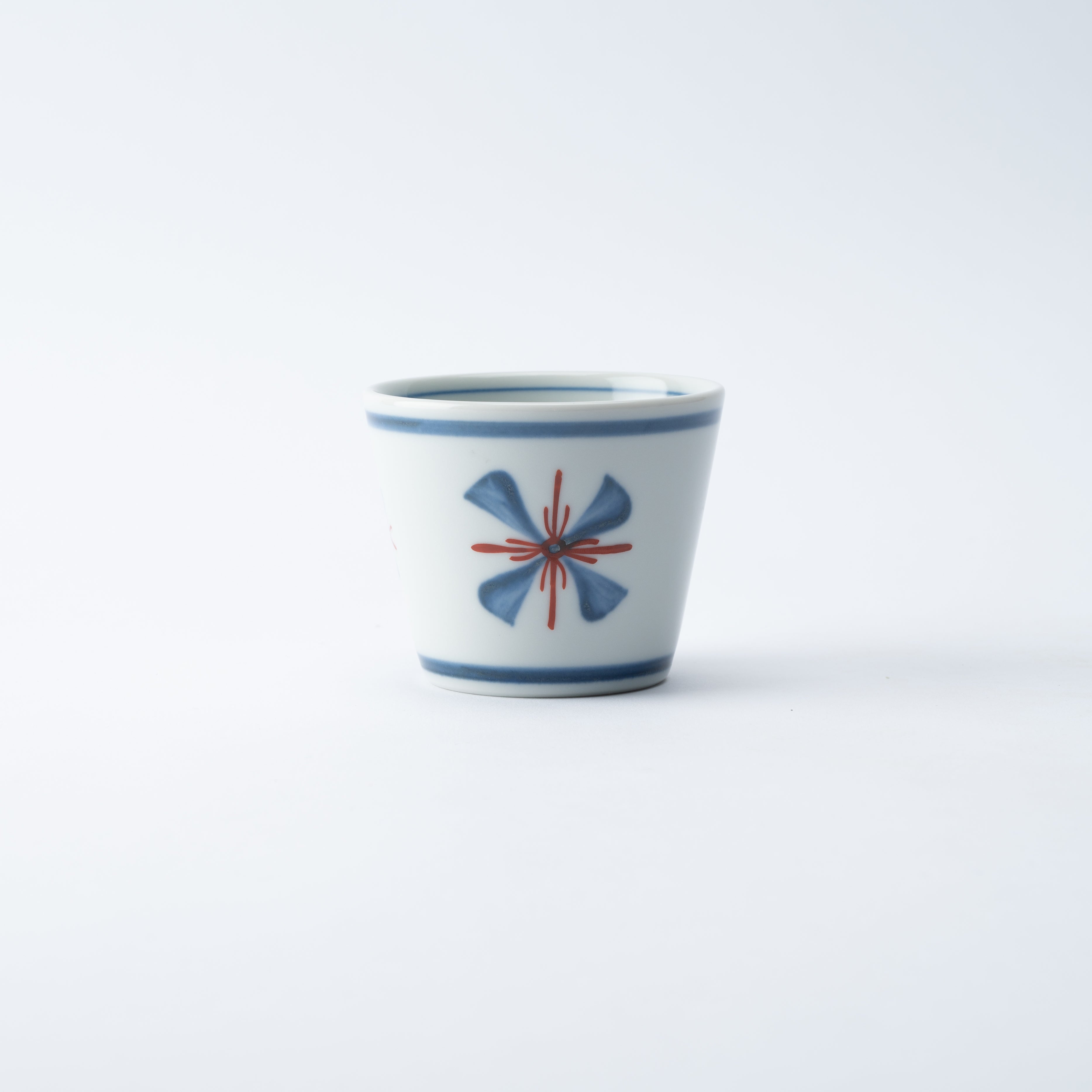 Japanese Four-Petal Flower Soba Choko Cup