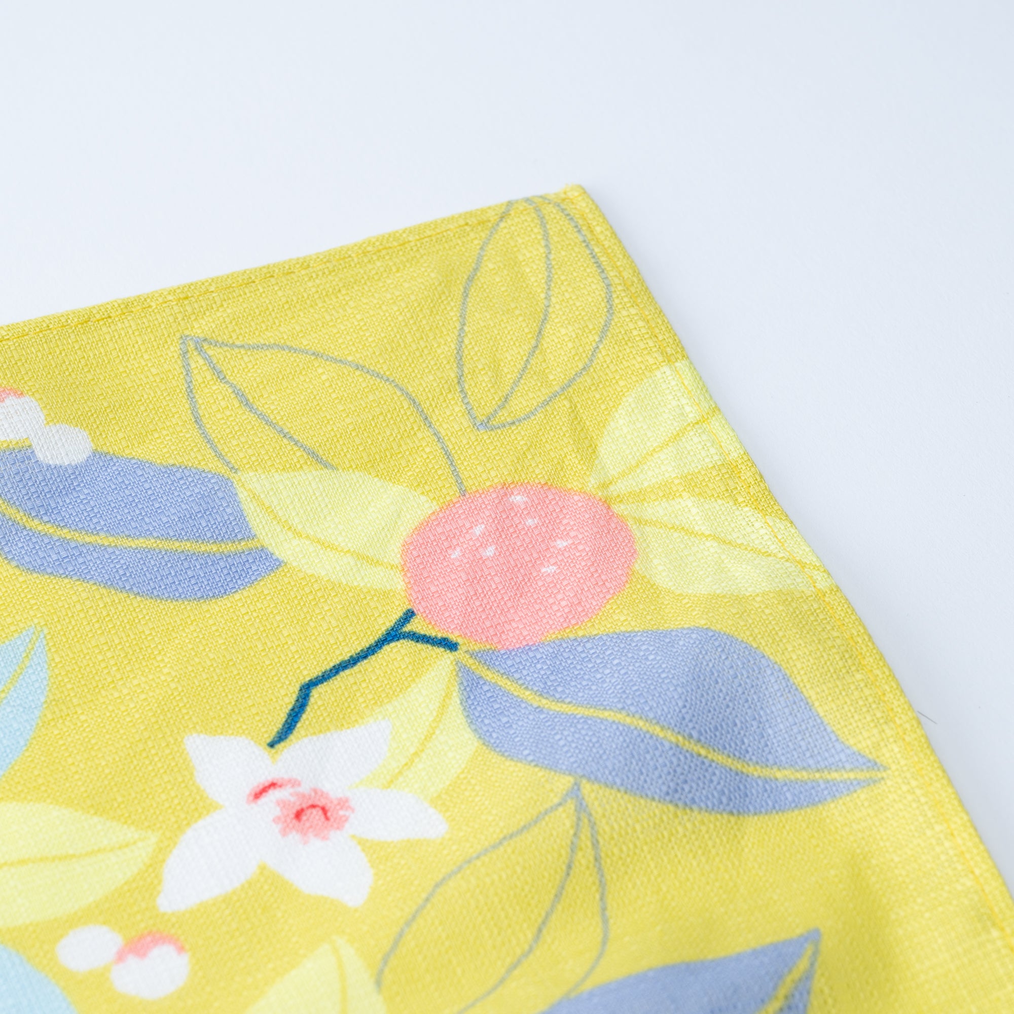 Citrus Organic Cotton Furoshiki 27.6 in
