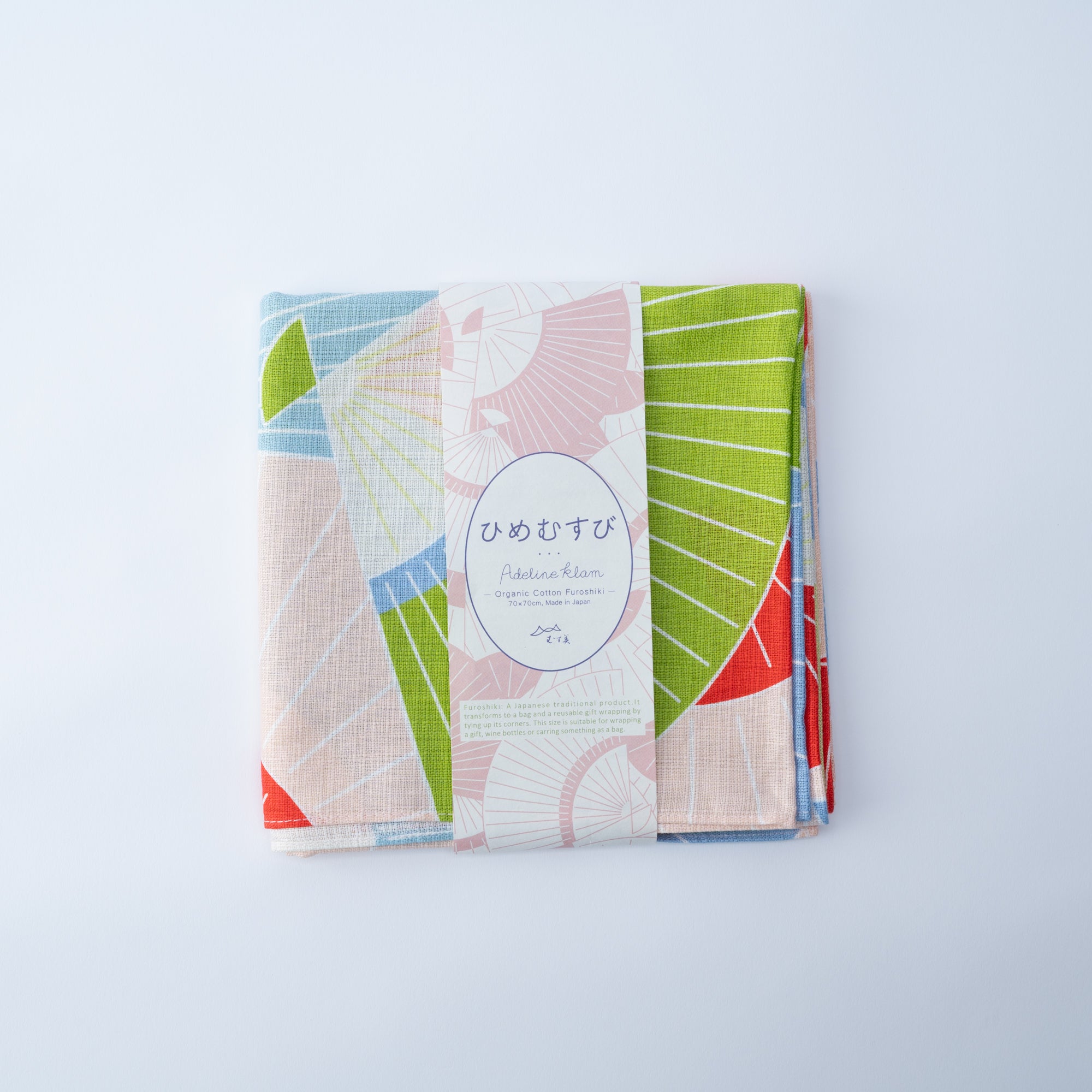 Fans Organic Cotton Furoshiki 27.6 in