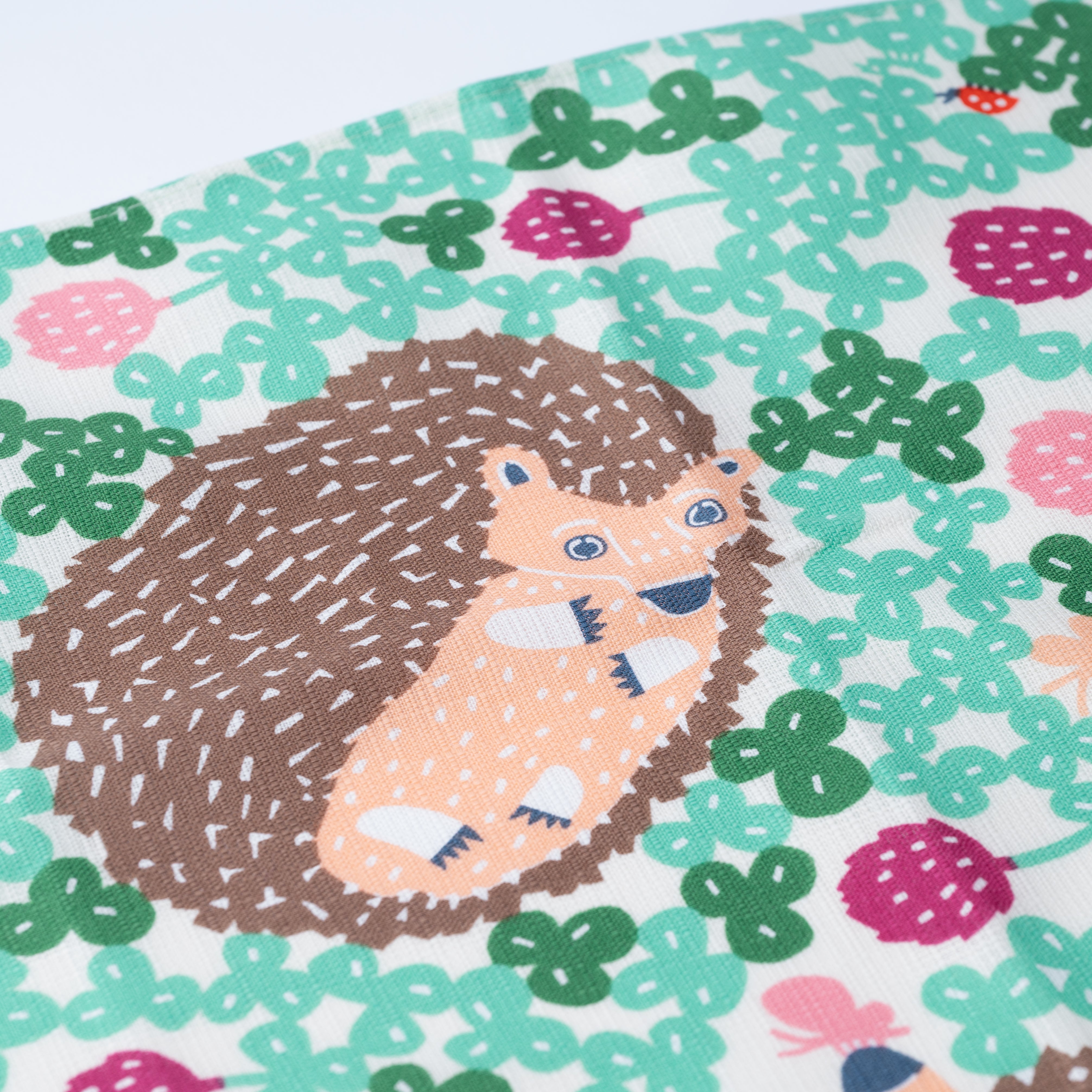 Hedgehog Organic Cotton Furoshiki 19.7 in