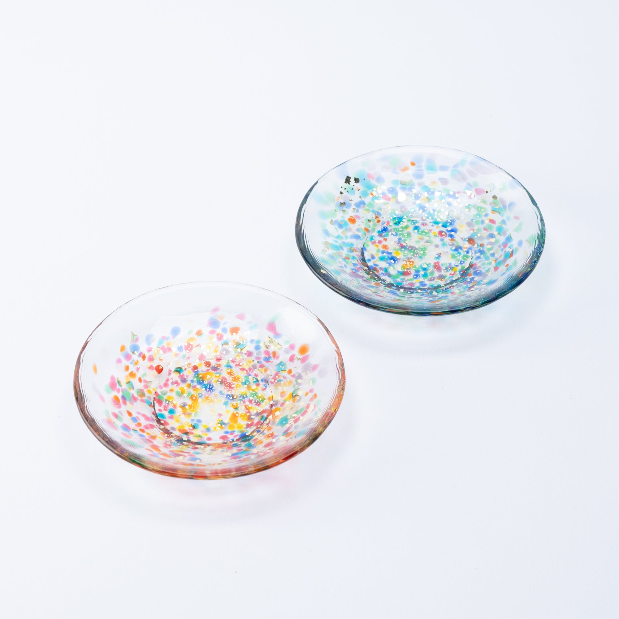 Summer Fireworks Side Plate Pair
