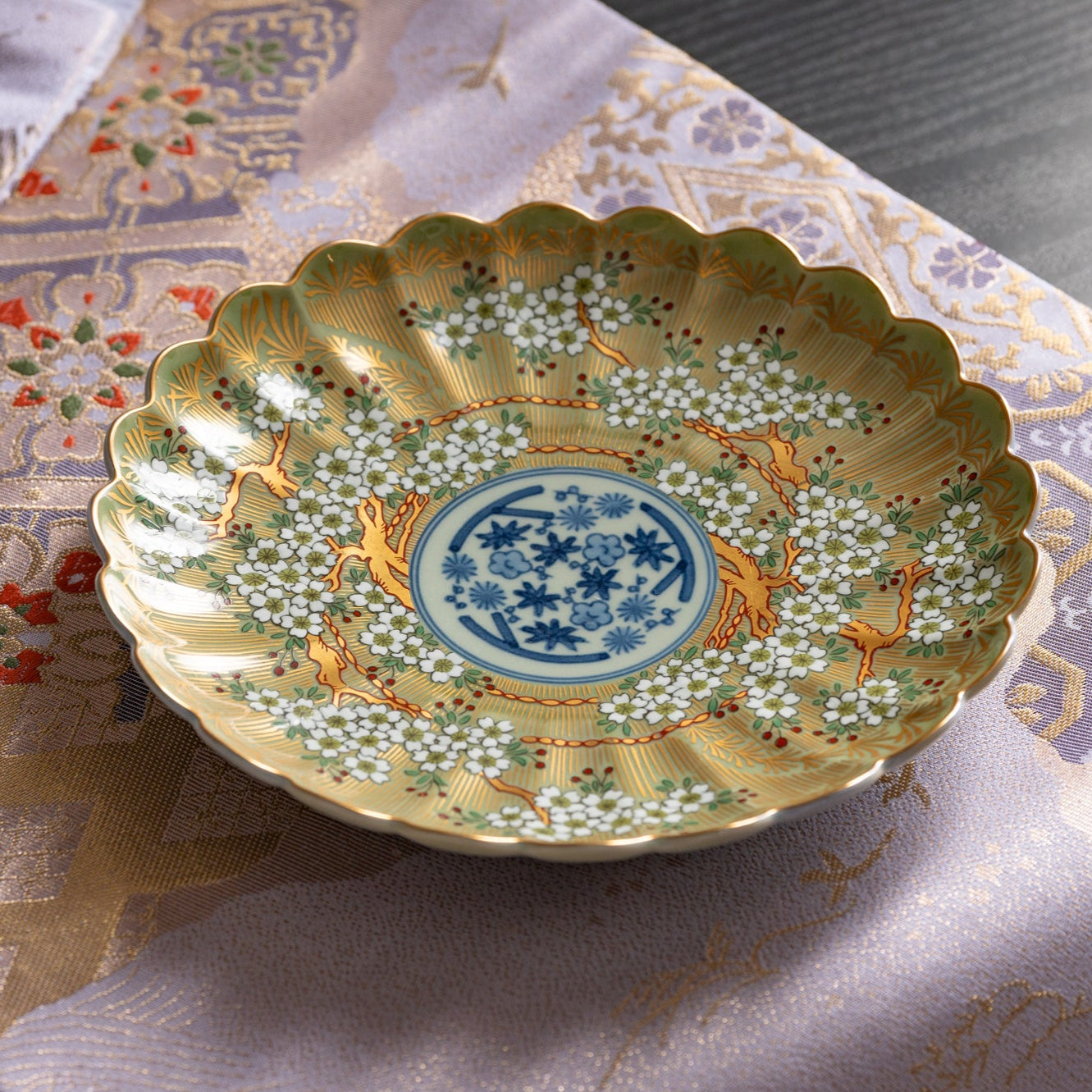 Old Imari Sakura Side Plate 7.5in