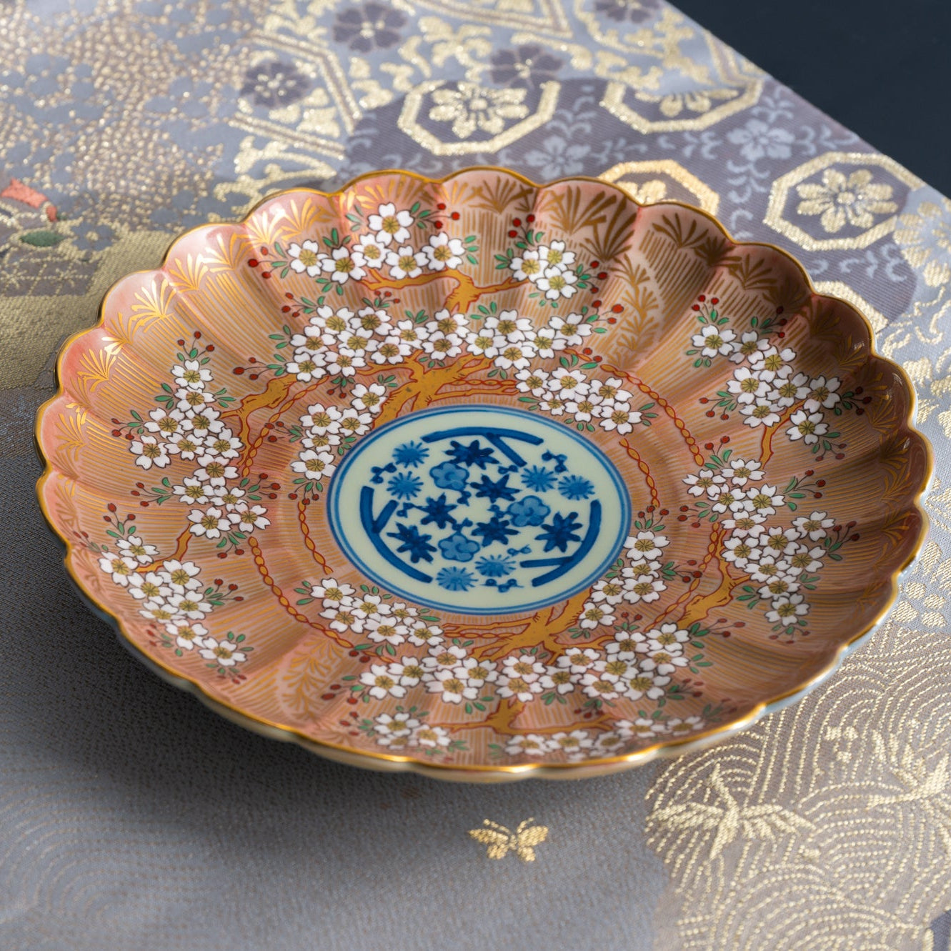 Old Imari Sakura Side Plate 7.5in