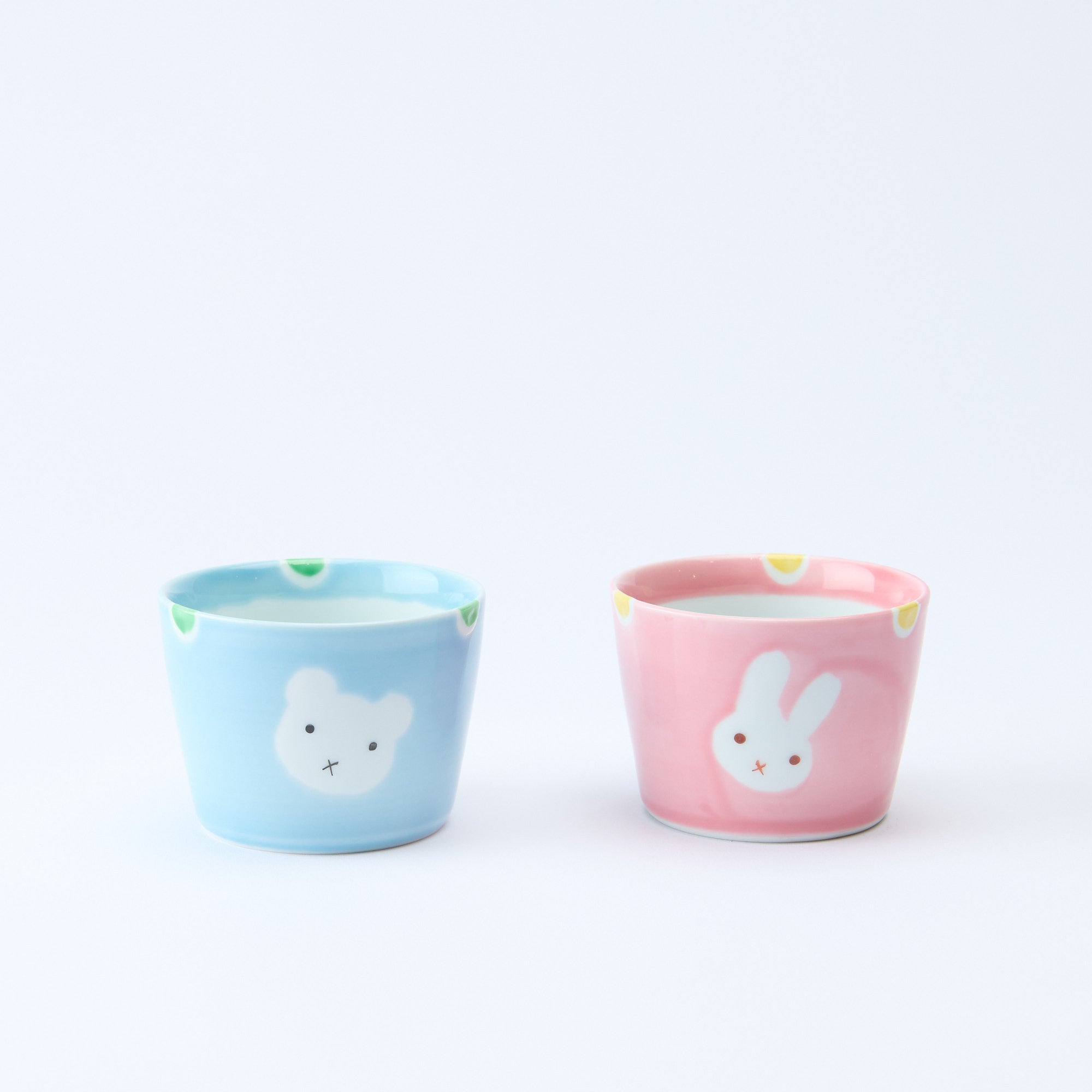 Taza pequeña para niños con diseño de oso azul