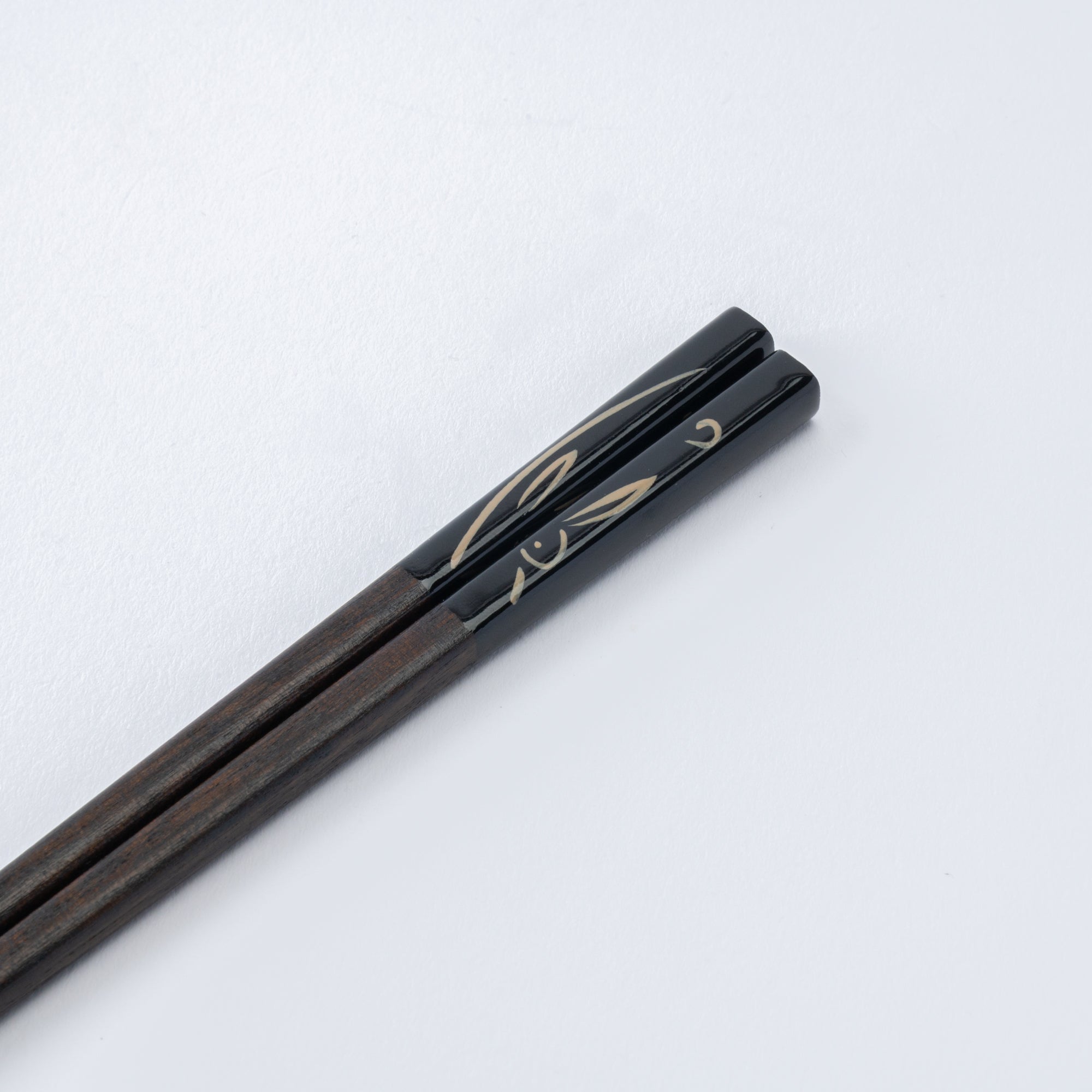 Goldenes Kaninchen-Essstäbchen-Paar-Set