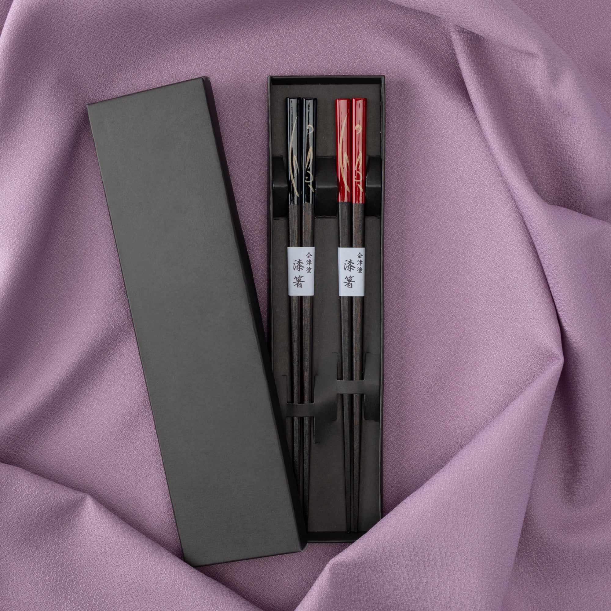 Golden Rabbit Chopsticks Pair Set