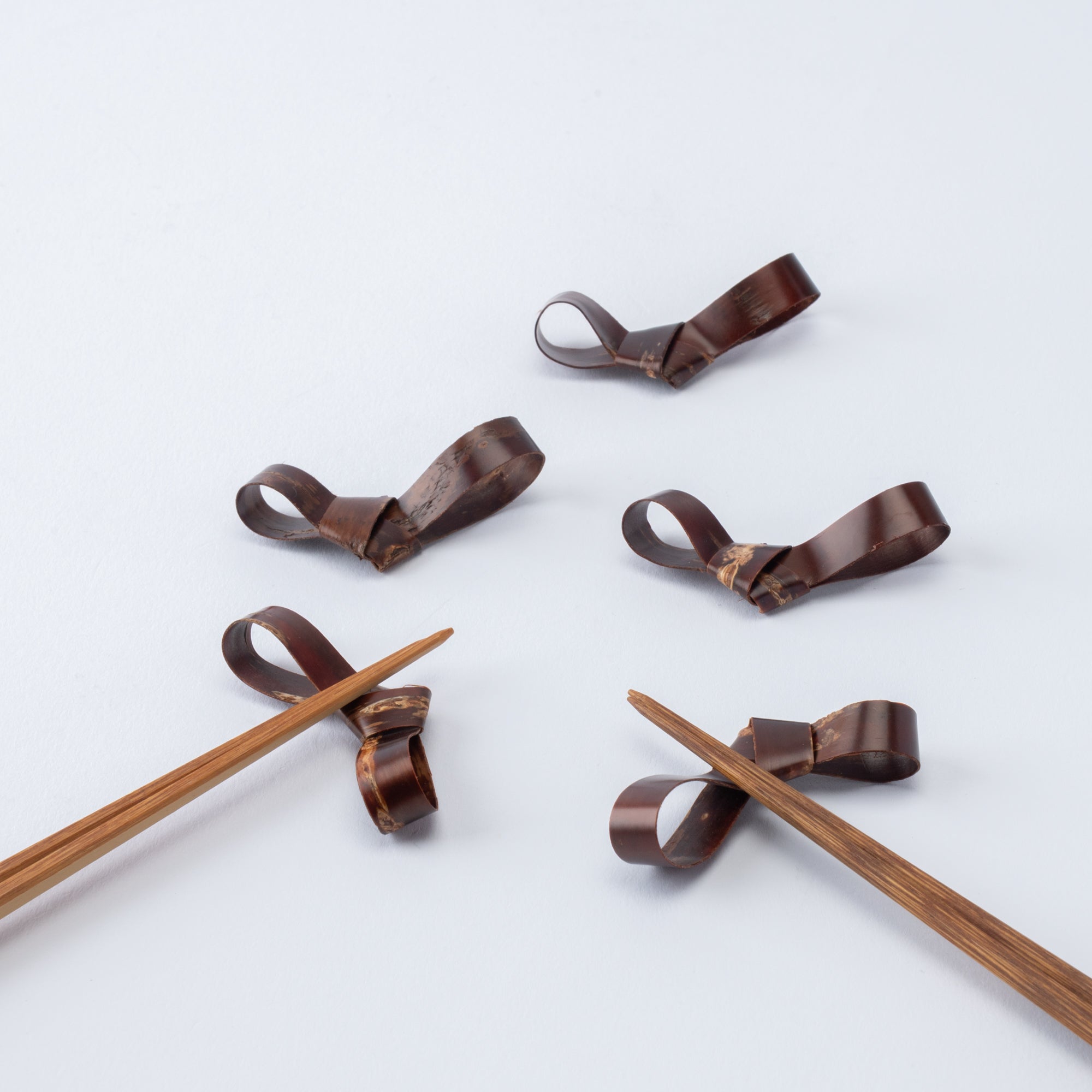Ribbon Designed Chopstick Rest Set