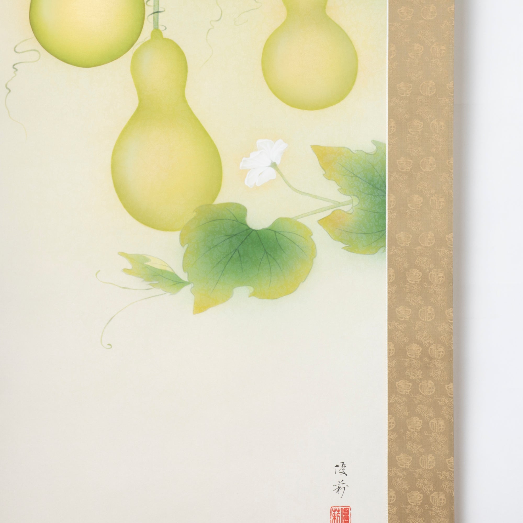 Six Gourds Kakejiku Hanging Scroll