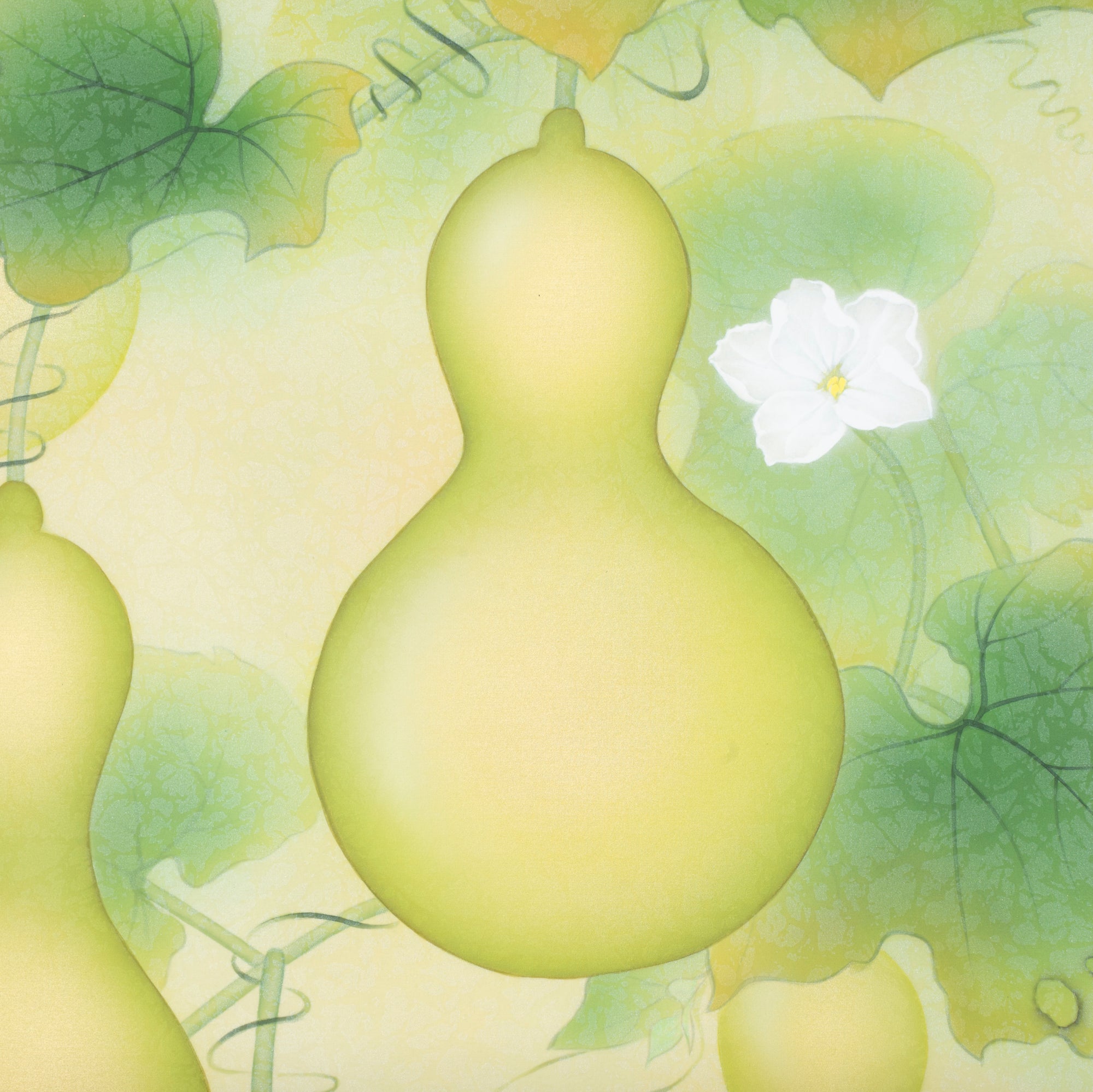 Six Gourds Kakejiku Hanging Scroll