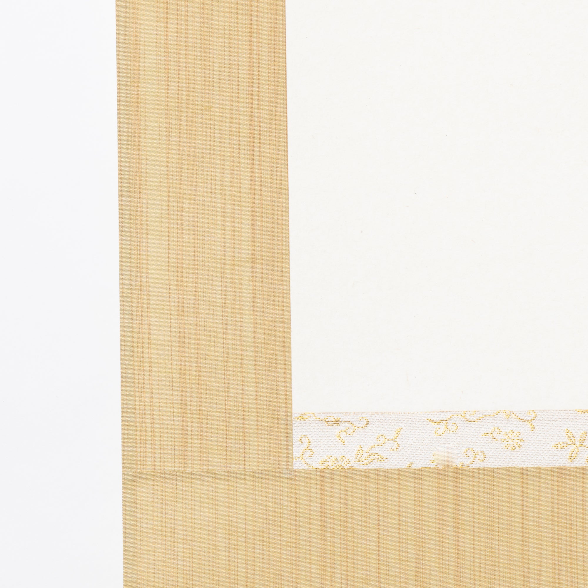 Sparrows and Bamboo with Calligraphy Kakejiku Hanging Scroll