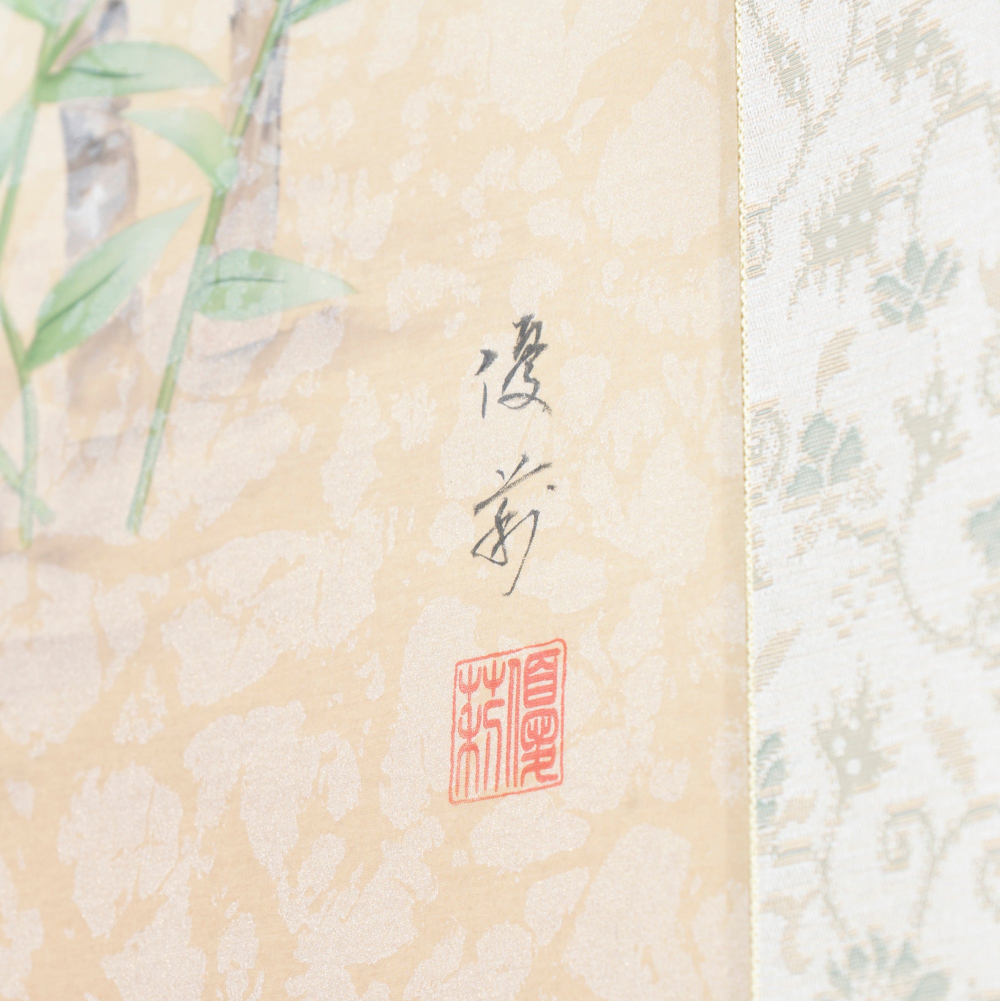 Flowers of the Four Seasons Kakejiku Hanging Scroll