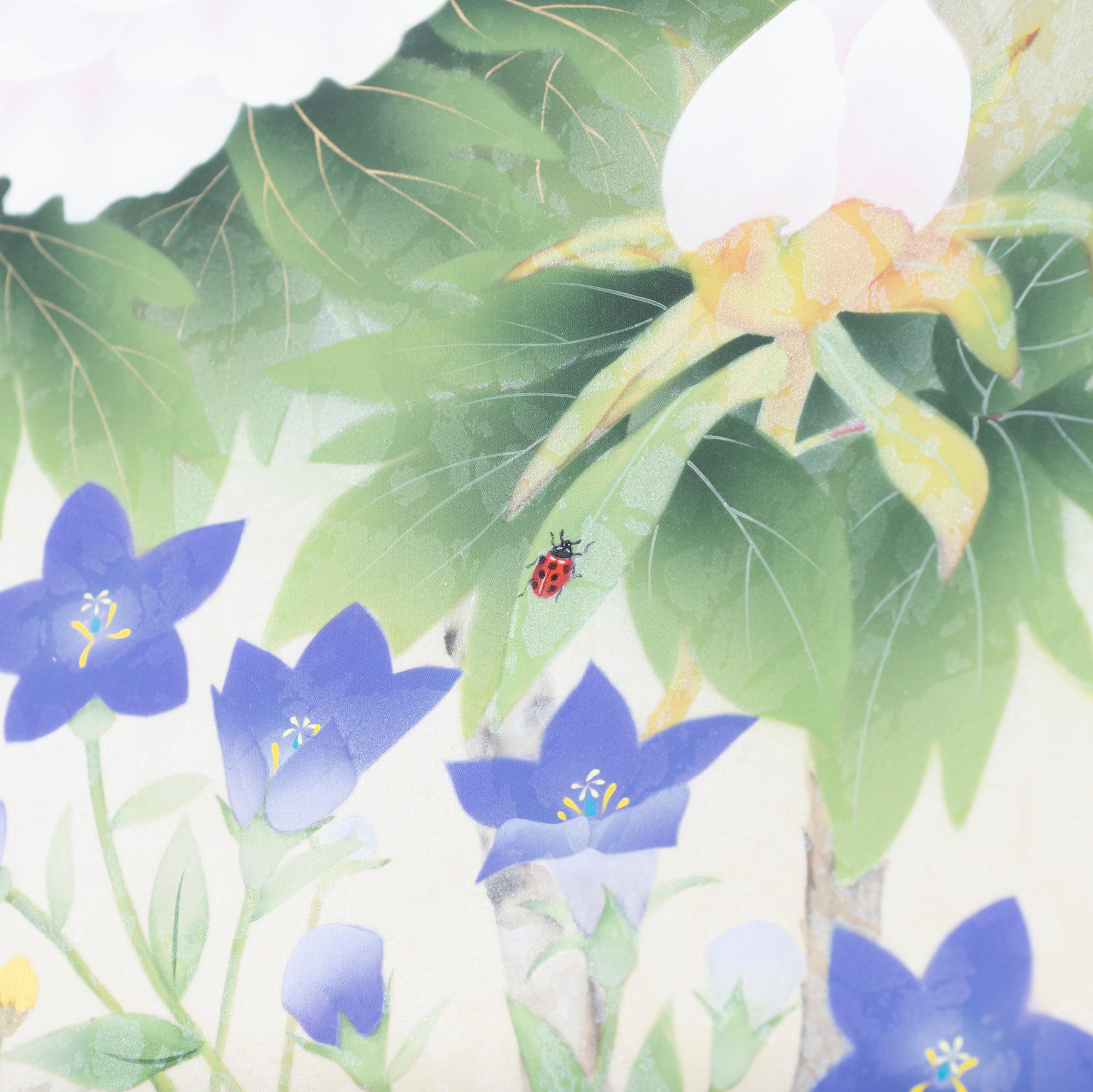 Flowers of the Four Seasons Kakejiku Hanging Scroll