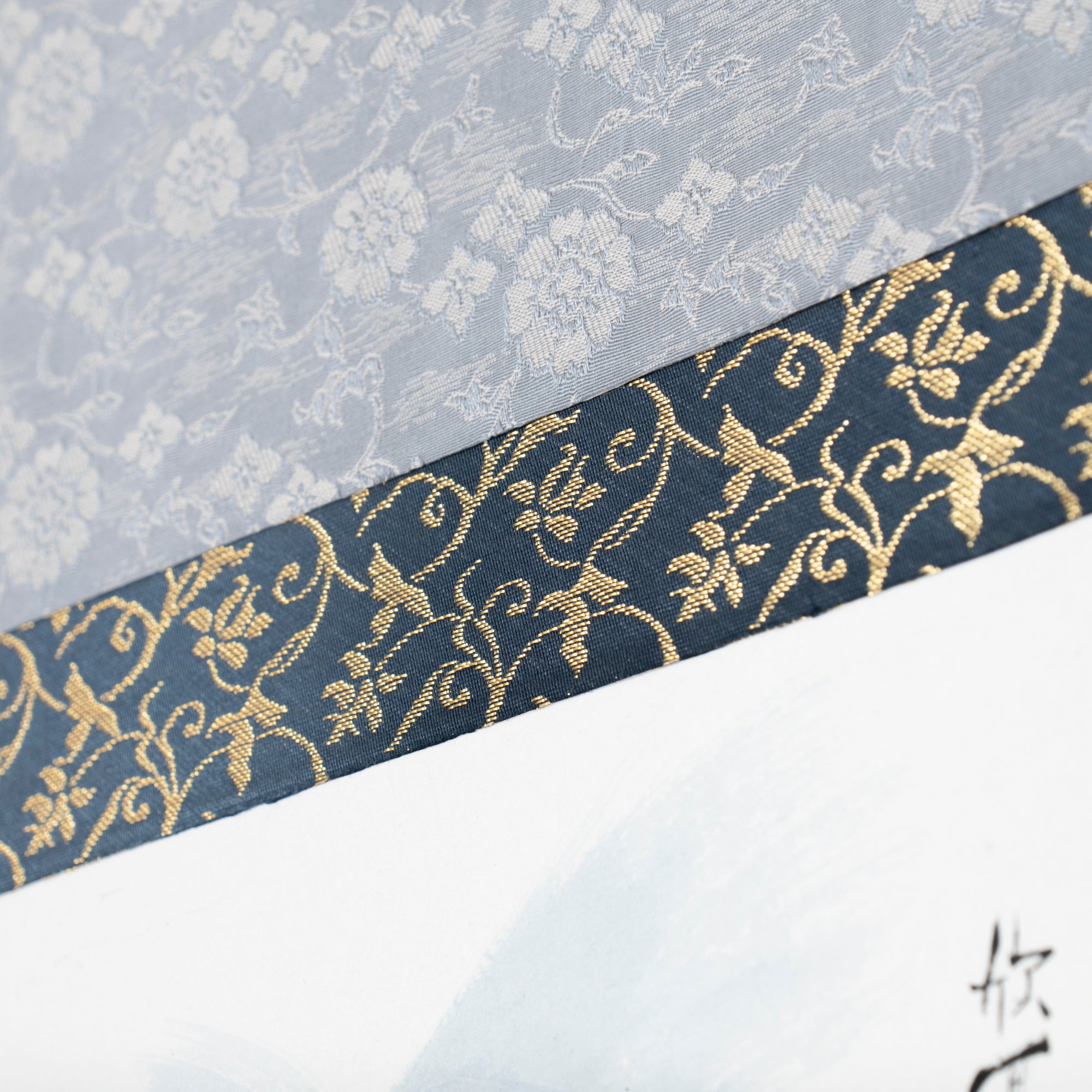 Cat and Sakura Kakejiku Hanging Scroll