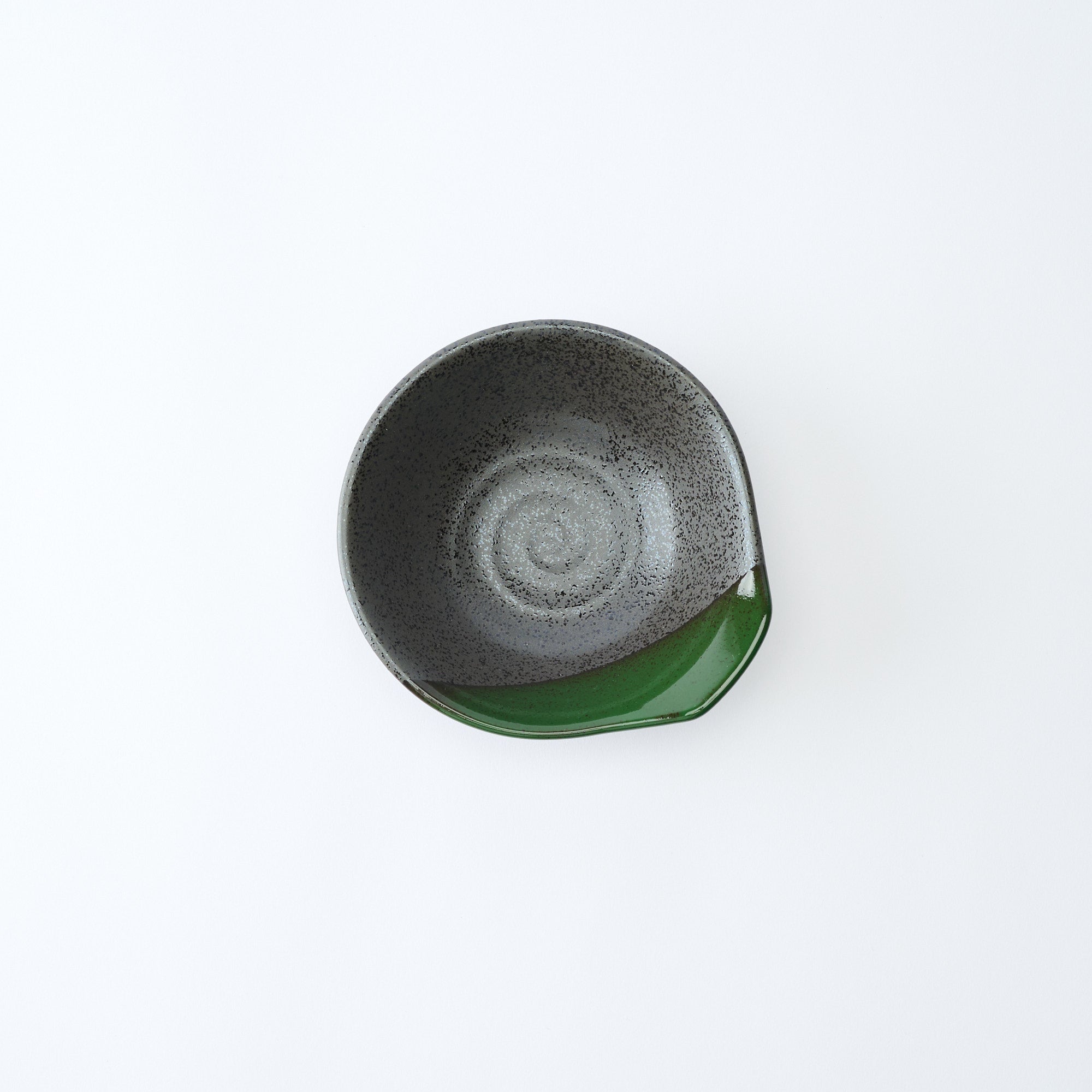 Cuenco Tonsui Negro y Verde