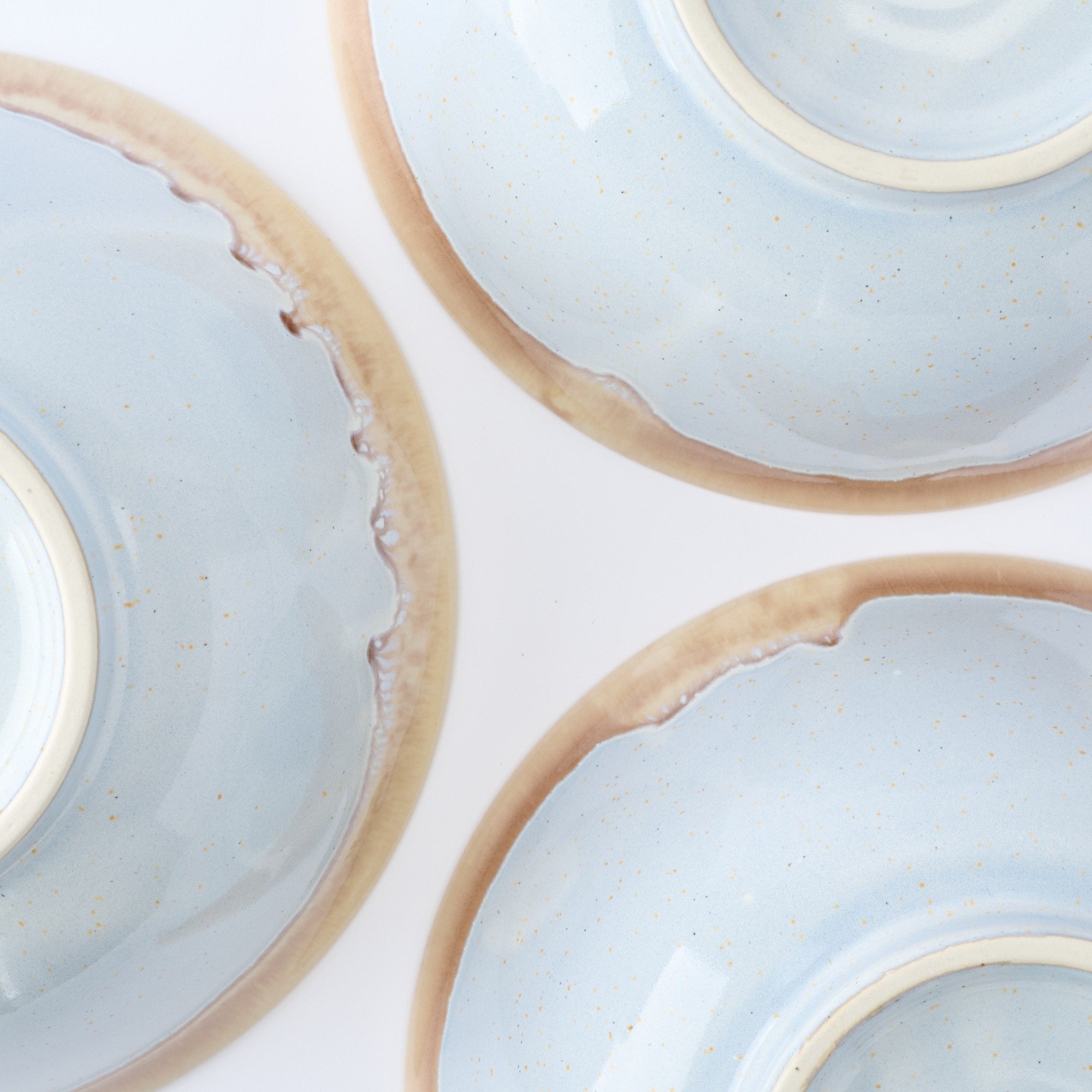 Earth-Rim Speckled Gray Ramen Bowl 8.9 IN