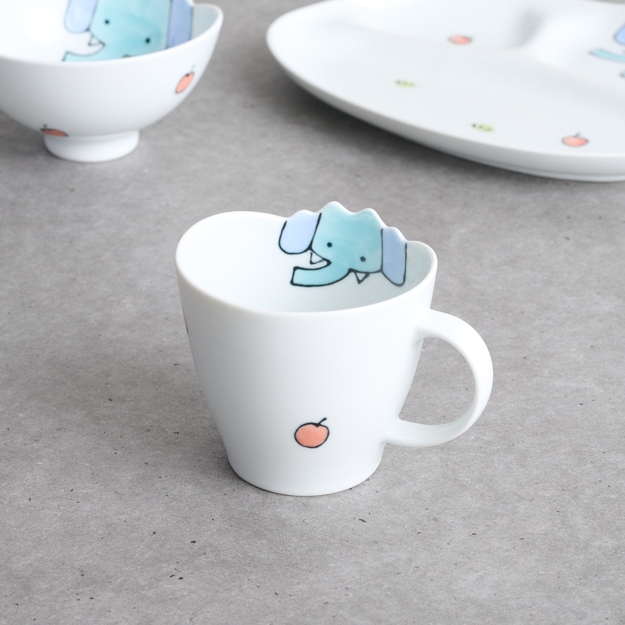 Tasse à vagues de chat