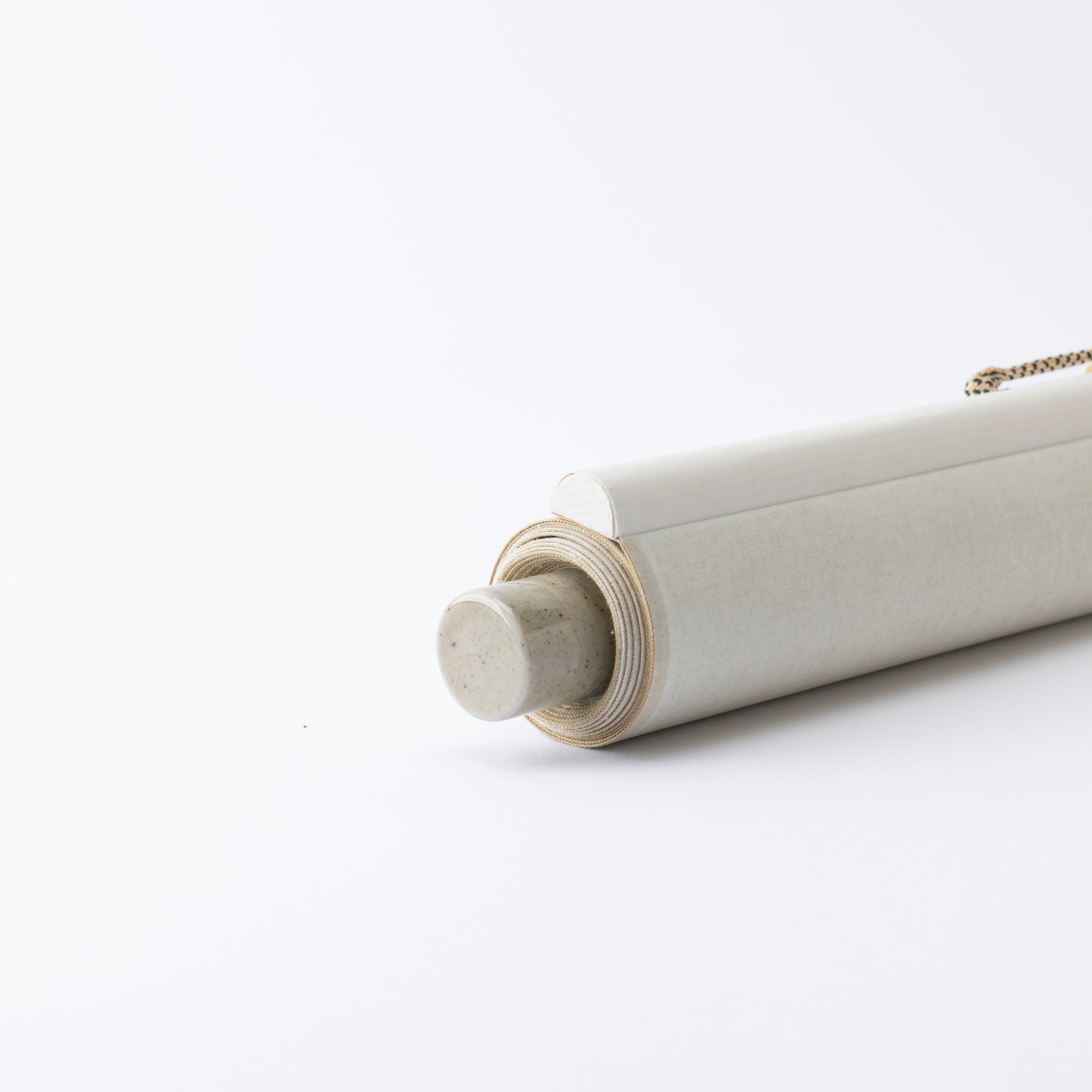 Sparrows and Bamboo with Calligraphy Kakejiku Hanging Scroll