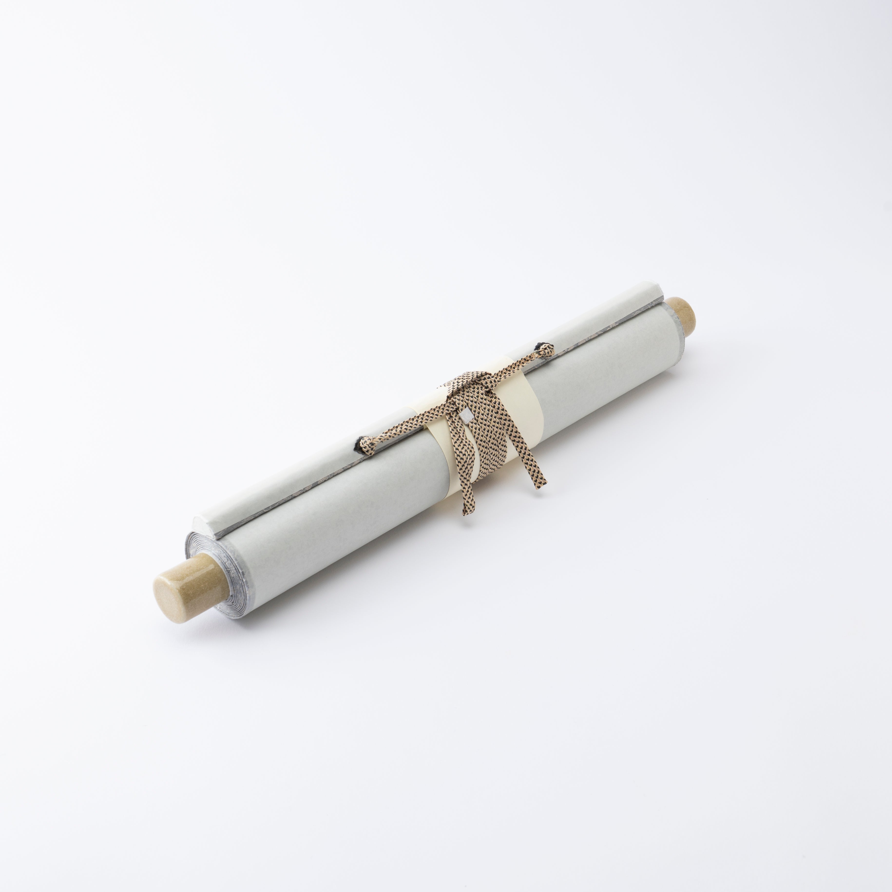 Cat and Sakura Kakejiku Hanging Scroll