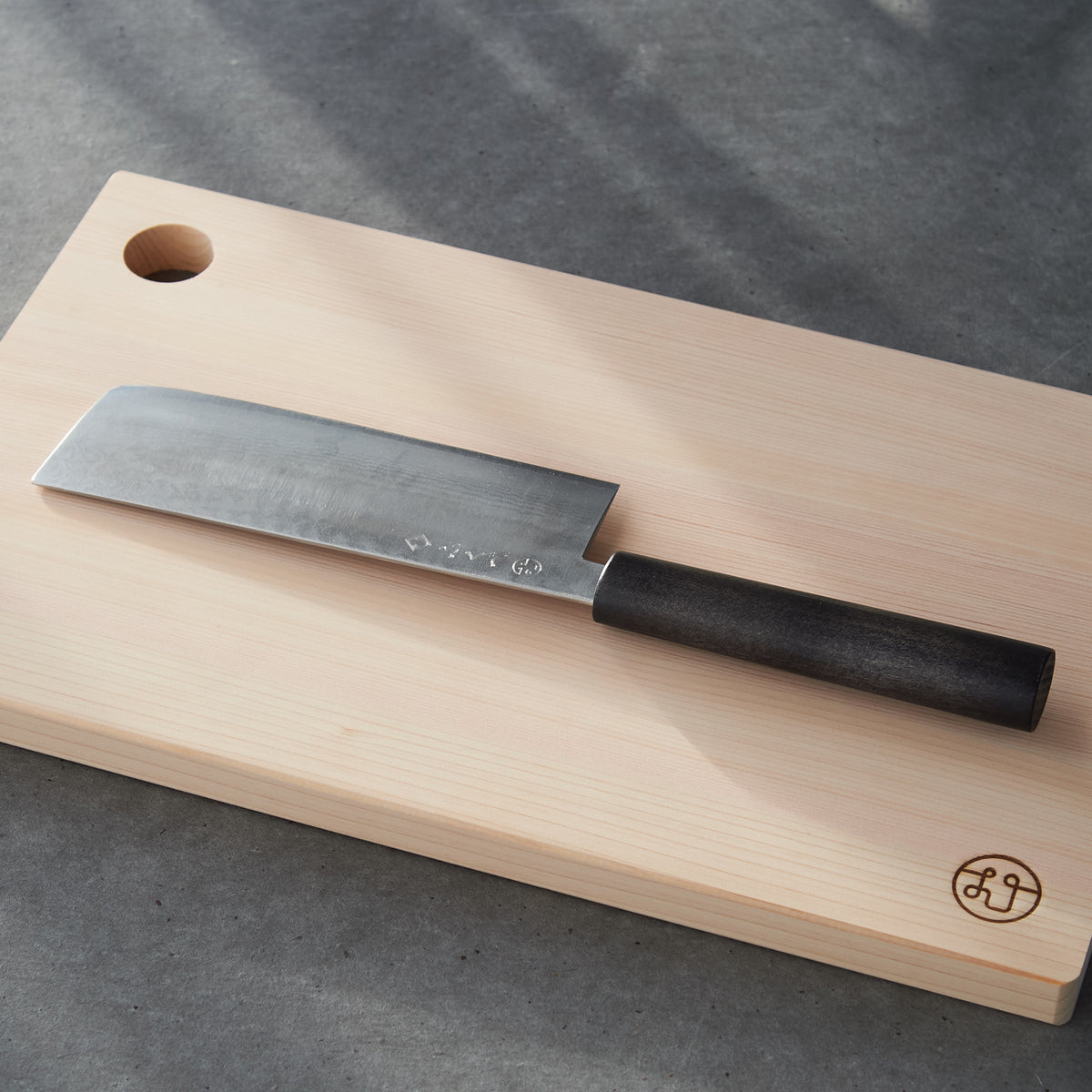 Cuchillo Nakiri de Damasco