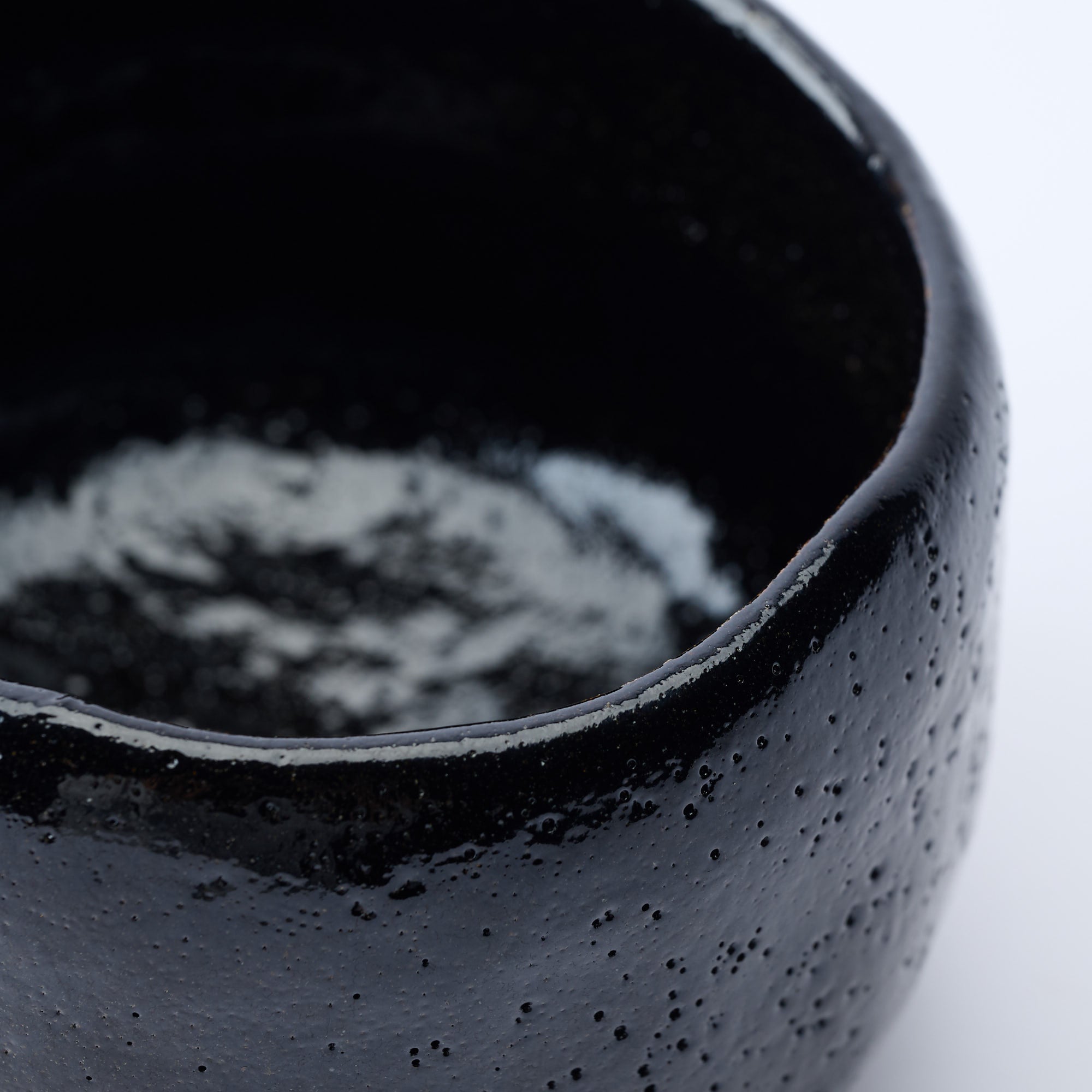 Black Raku Matcha Bowl
