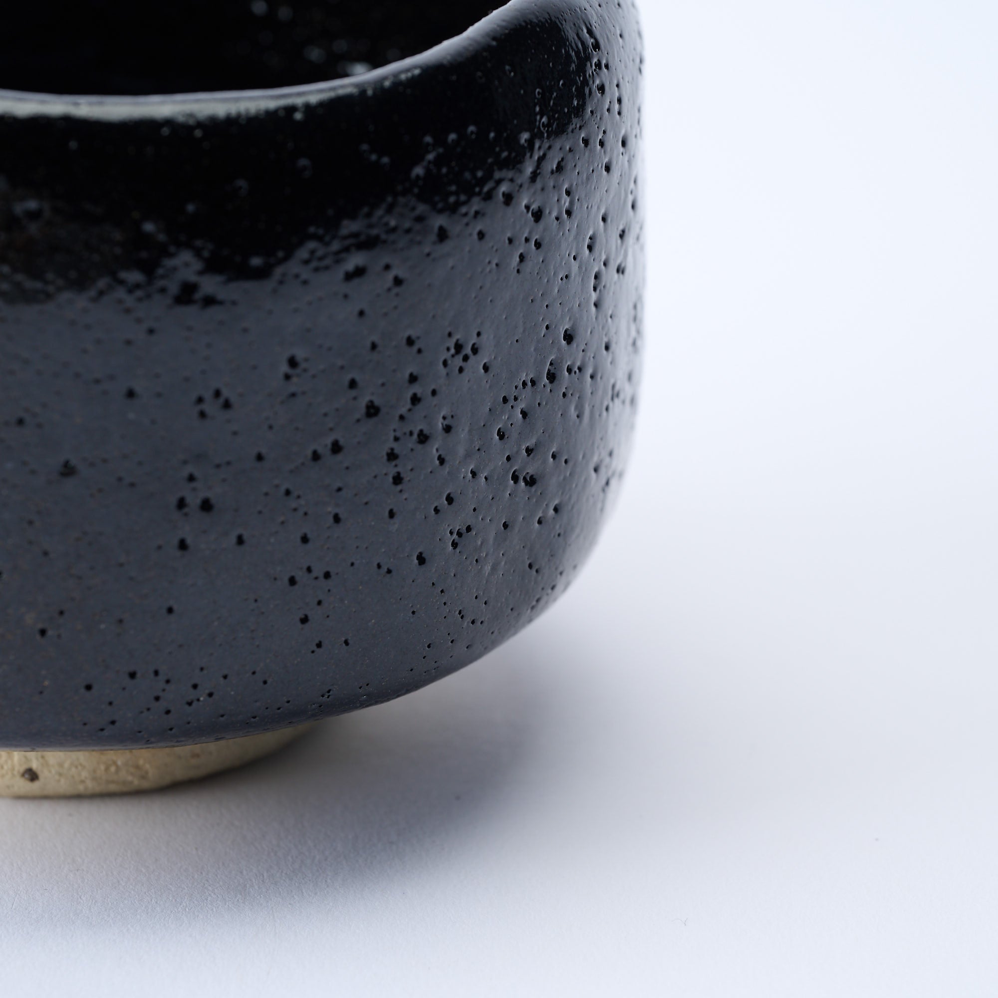 Black Raku Matcha Bowl