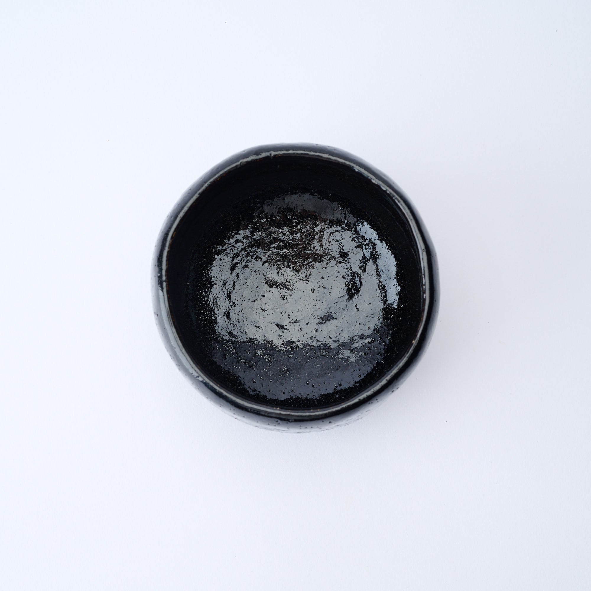 Black Raku Matcha Bowl