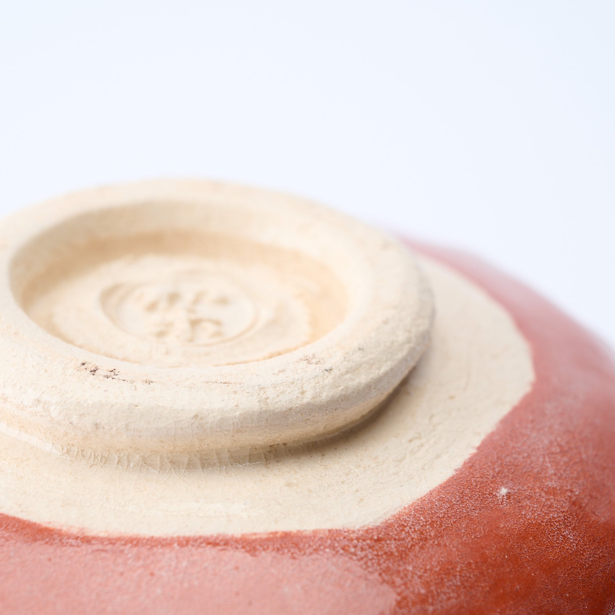 Red Raku Matcha Bowl